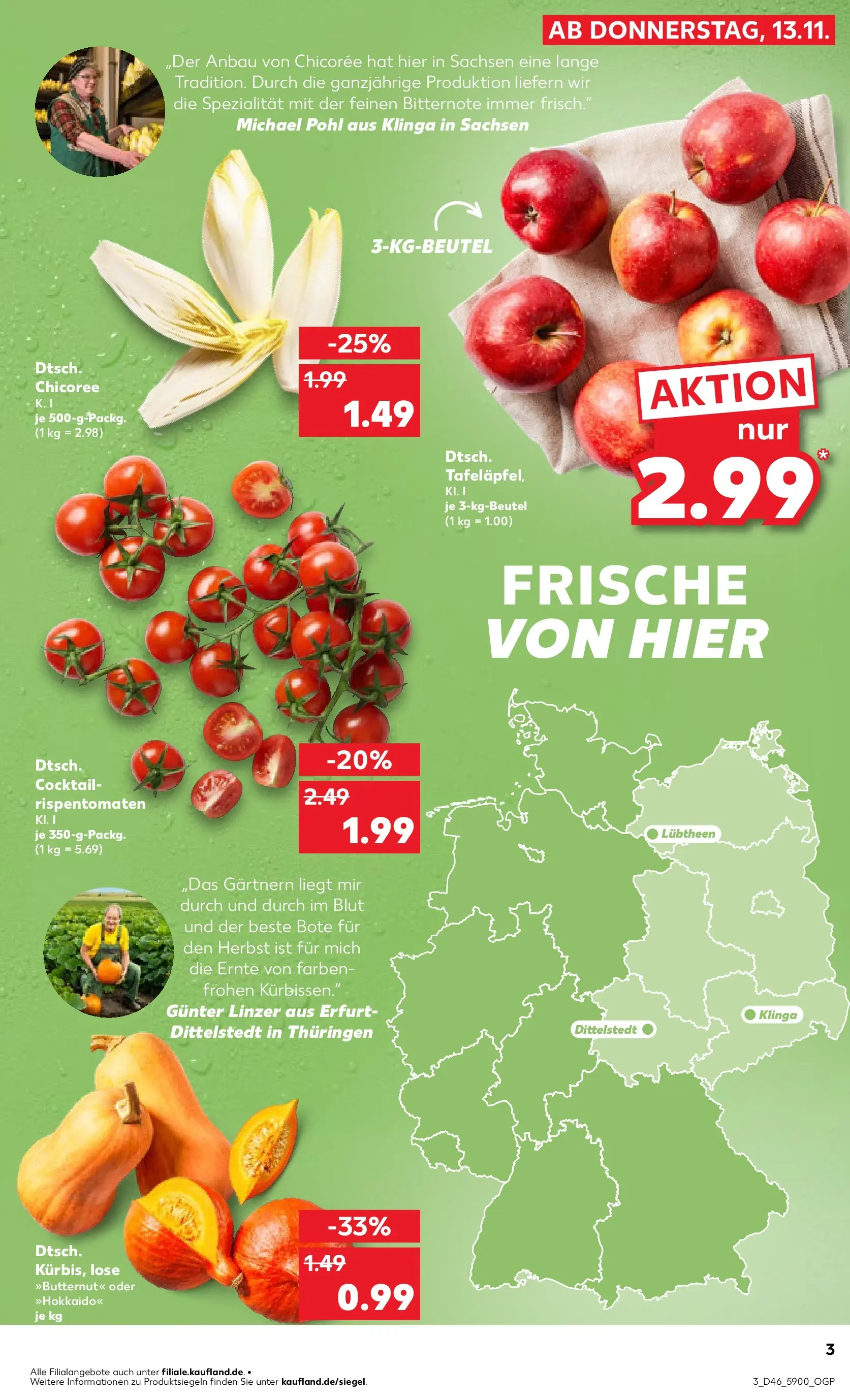 Prospekt Kaufland ab 12.11.2025 » Angebote Online zum Blättern | Seite: 3