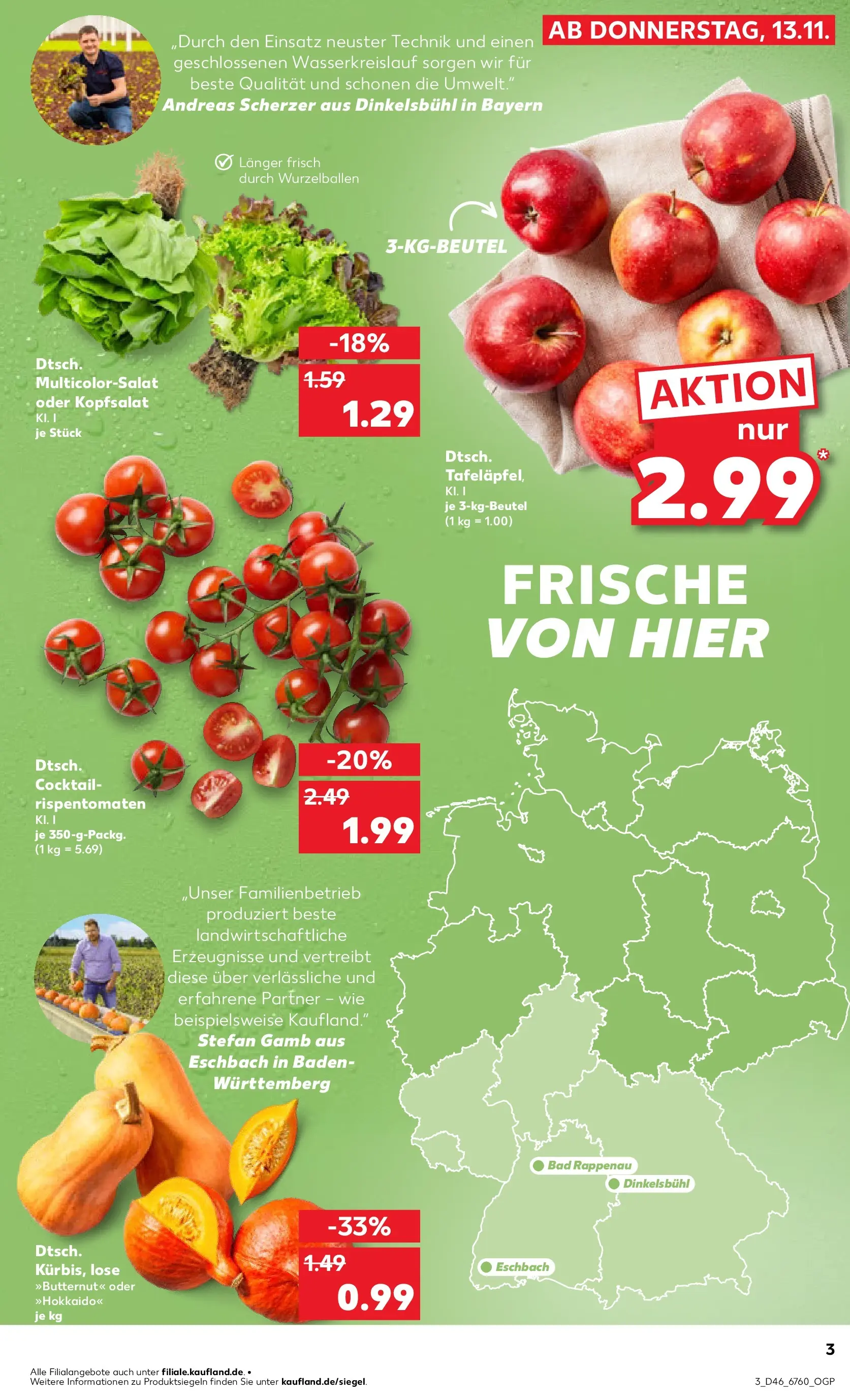 Prospekt Kaufland ab 12.11.2025 » Angebote Online zum Blättern | Seite: 3 | Produkte: Bad