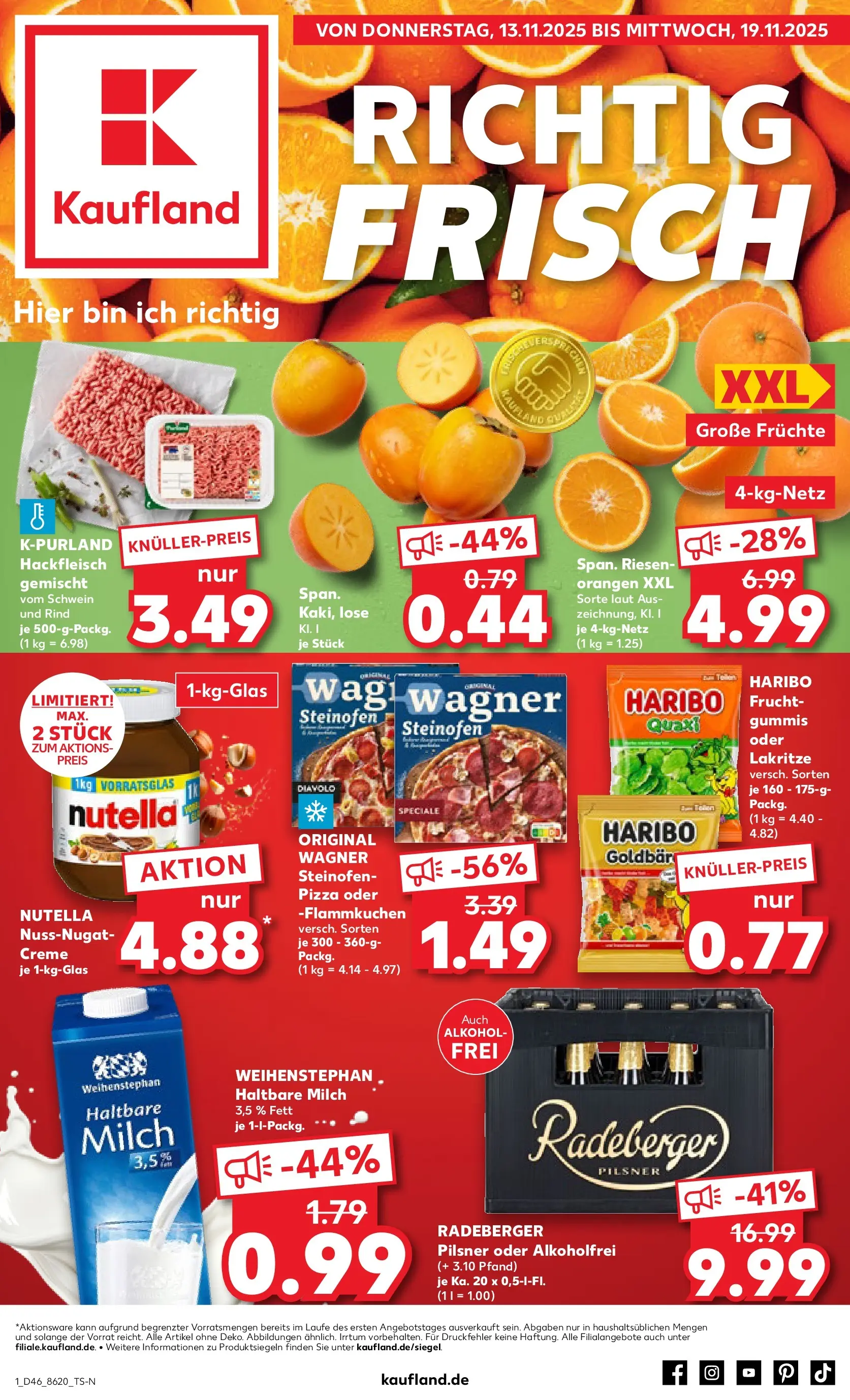 Prospekt Kaufland ab 12.11.2025 » Angebote Online zum Blättern | Seite: 1