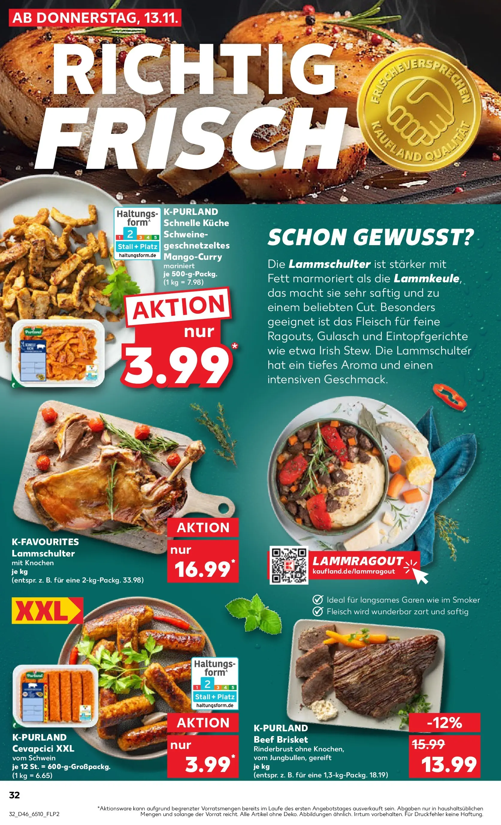 Prospekt Kaufland ab 12.11.2025 » Angebote Online zum Blättern | Seite: 32
