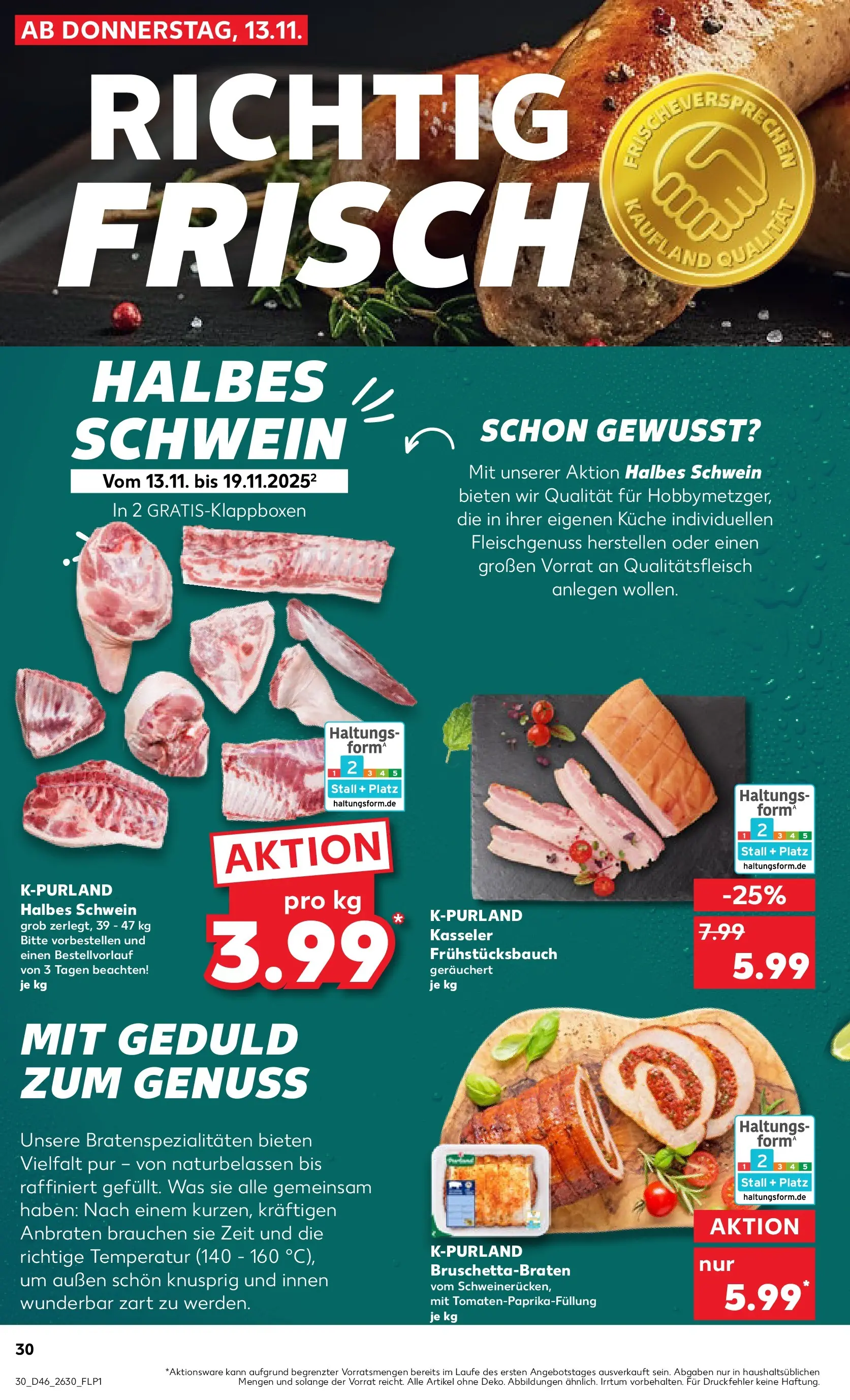 Prospekt Kaufland ab 13.11.2025 » Angebote Online zum Blättern | Seite: 30 | Produkte: Küche
