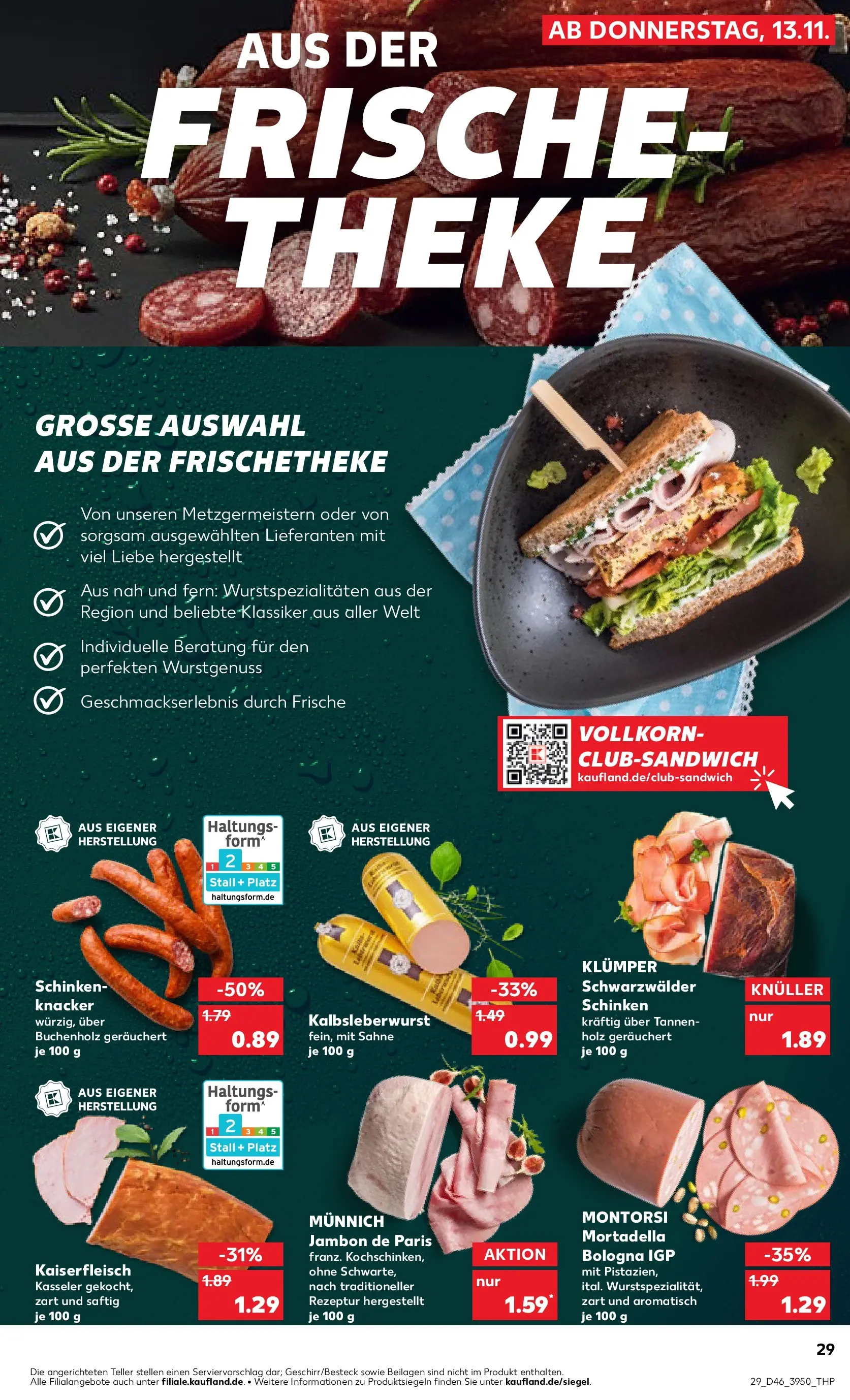 Prospekt Kaufland ab 12.11.2025 » Angebote Online zum Blättern | Seite: 29