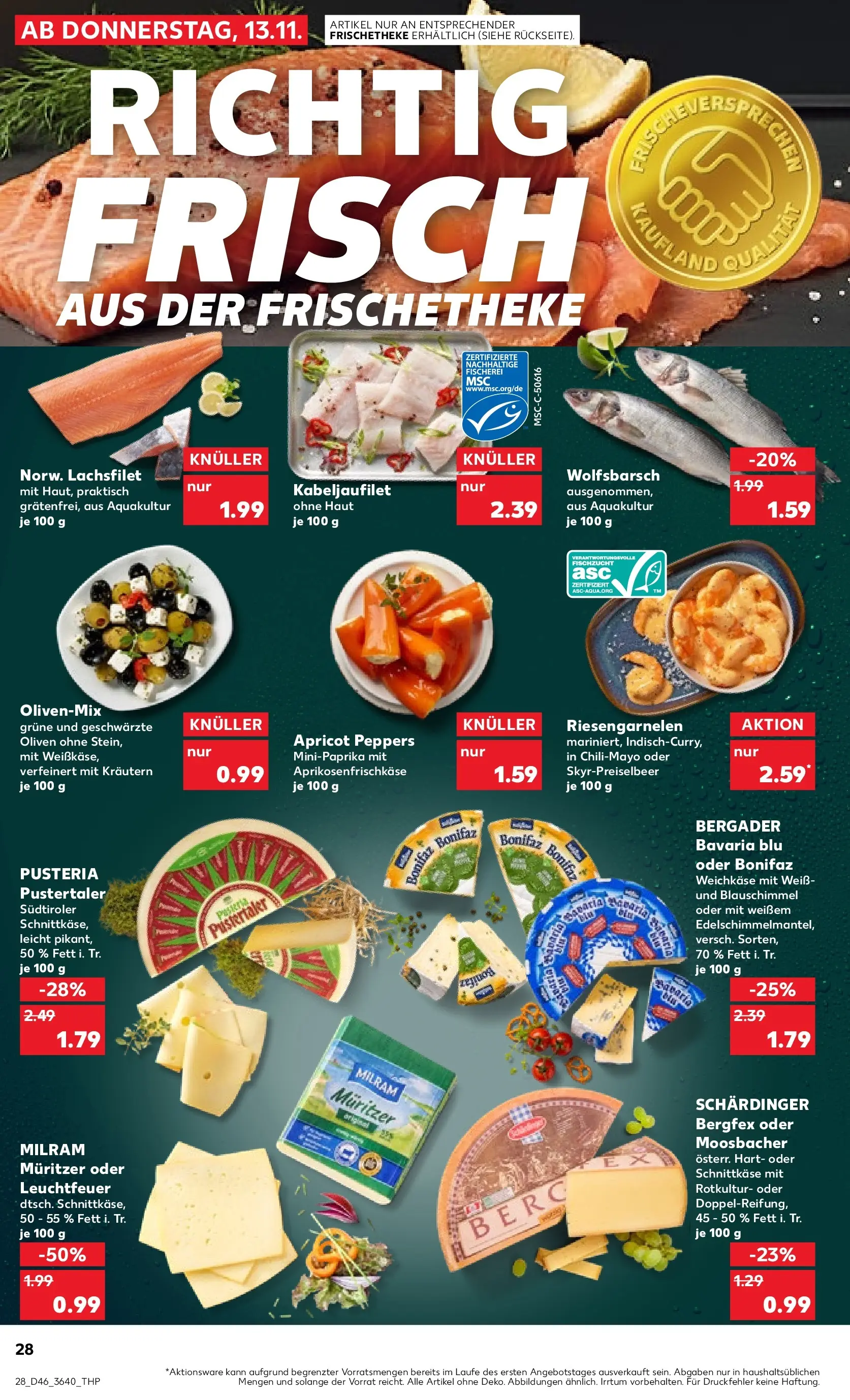 Prospekt Kaufland ab 12.11.2025 » Angebote Online zum Blättern | Seite: 36 | Produkte: Milram