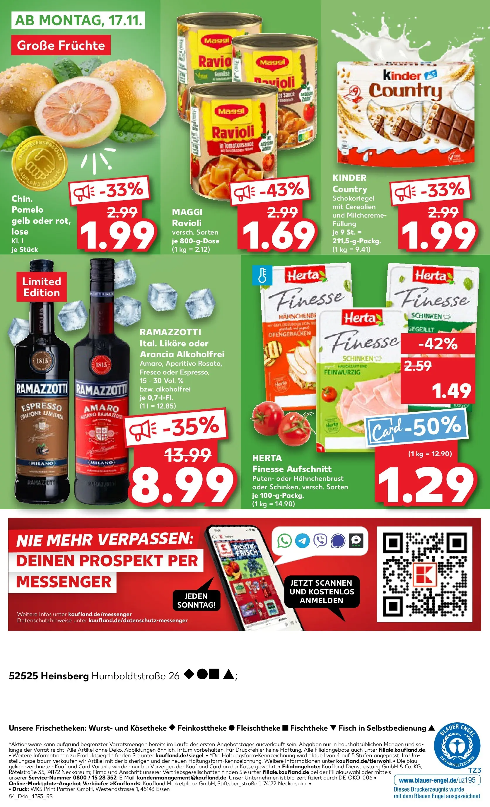 Prospekt Kaufland ab 12.11.2025 » Angebote Online zum Blättern | Seite: 54