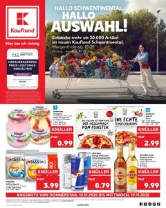 Kaufland prospekt Schwentinental	 ab 13.11.2025 gültig
