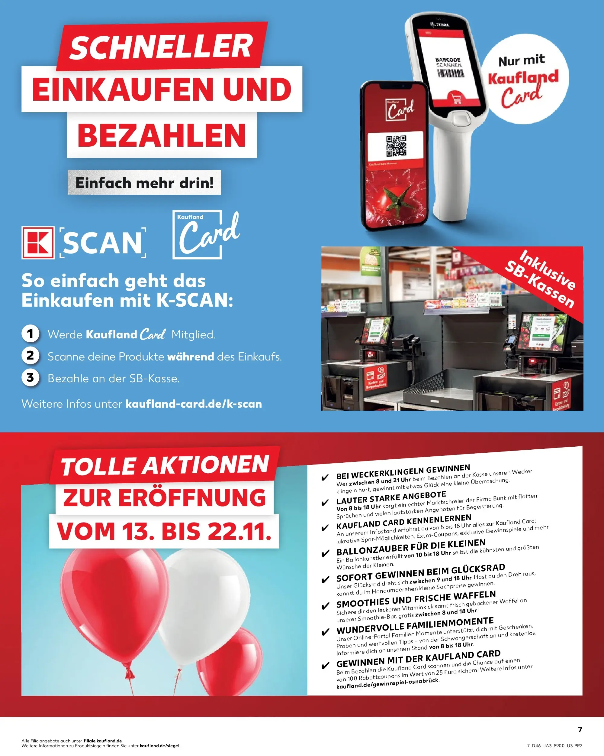 Prospekt Kaufland ab 13.11.2025 » Angebote und Werbung Online | Seite: 7 | Produkte: Waffeln, Uhr, Wecker Prospekt Kaufland ab 13.11.2025 » Angebote Online zum Blättern | Seite: 7 | Produkte: Waffeln, Uhr, Wecker