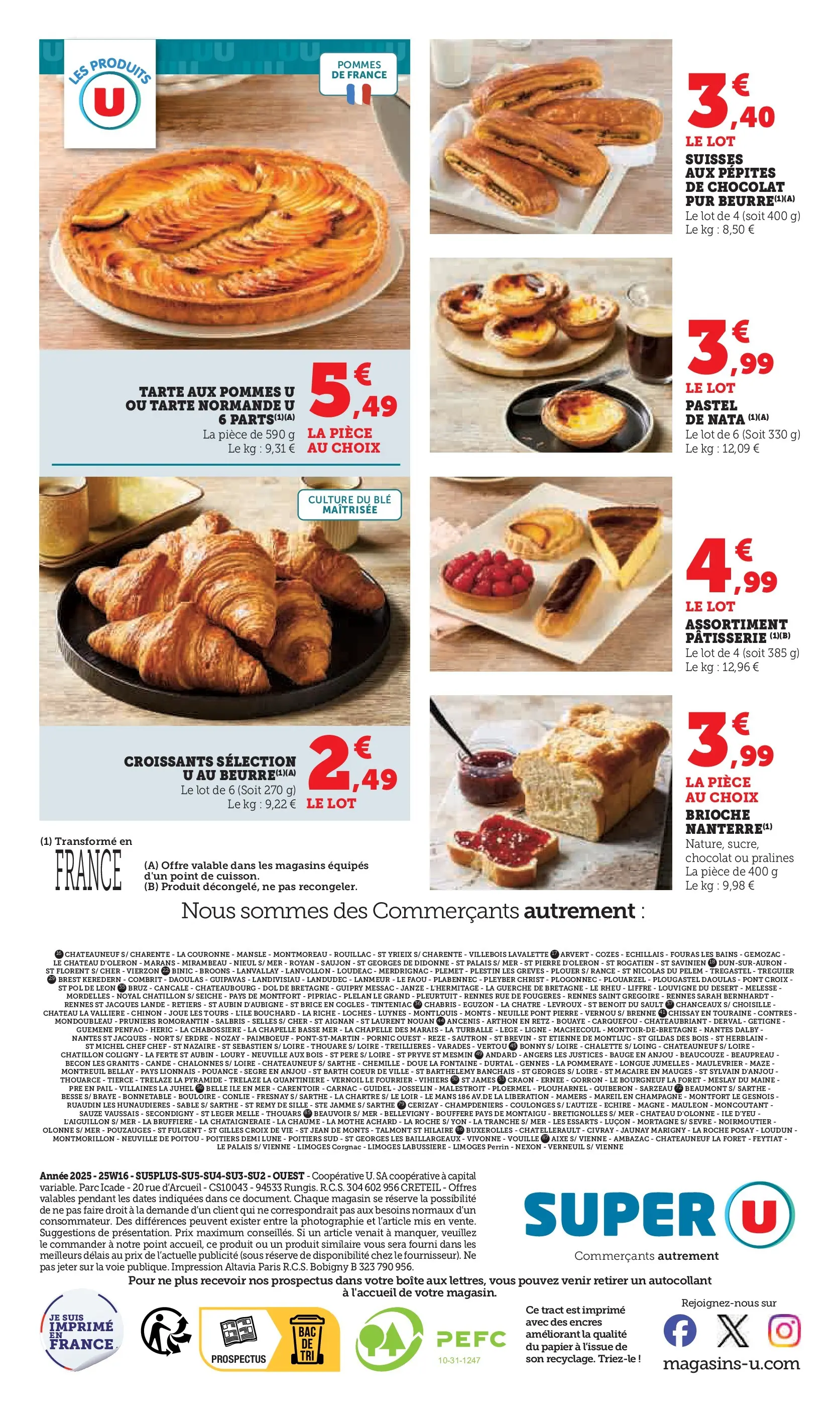 Super U - Le marché à prix bas ! à partir du 09/11/2025 - promo en ligne | Page: 8