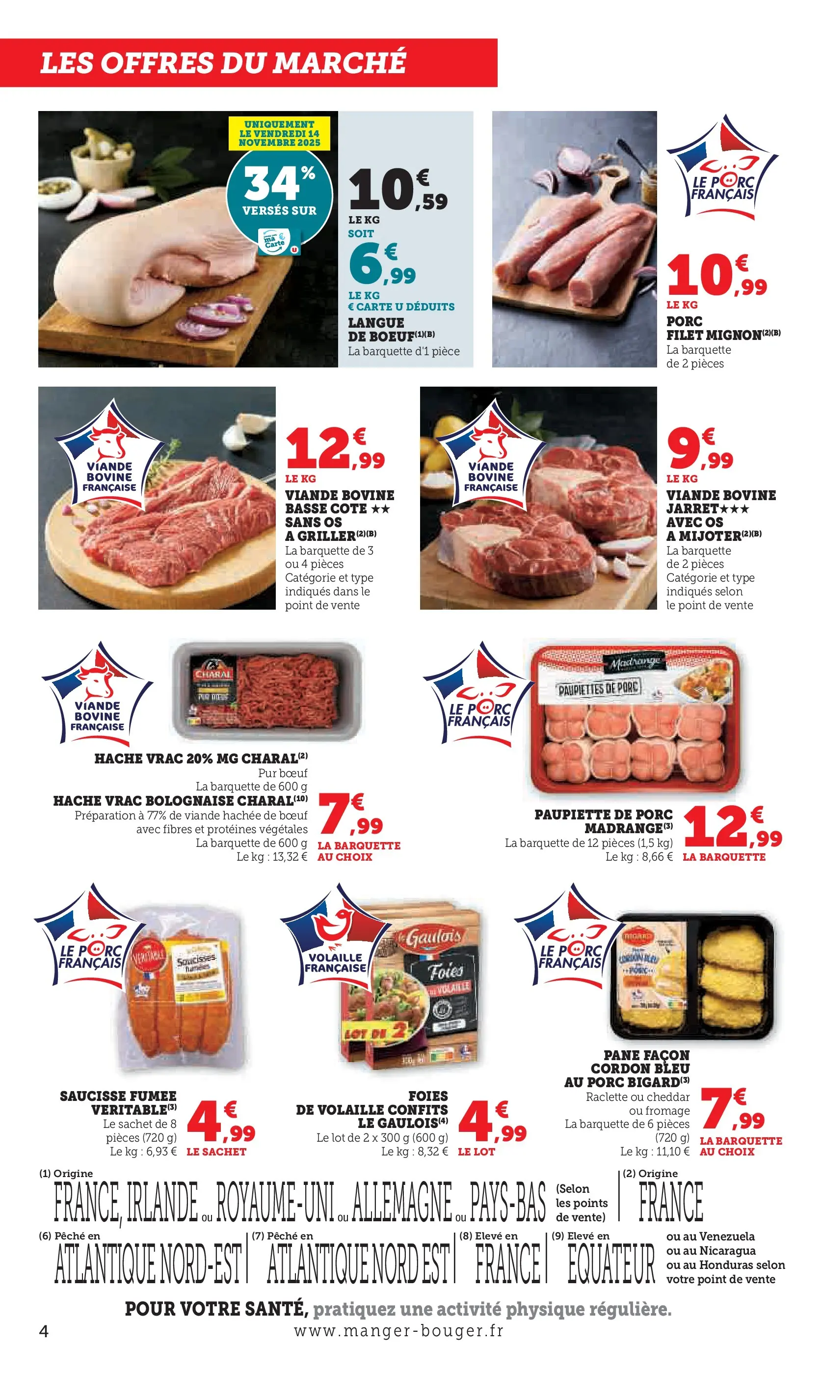 Hyper U - Le marché à prix bas ! à partir du 09/11/2025 - promo en ligne | Page: 4