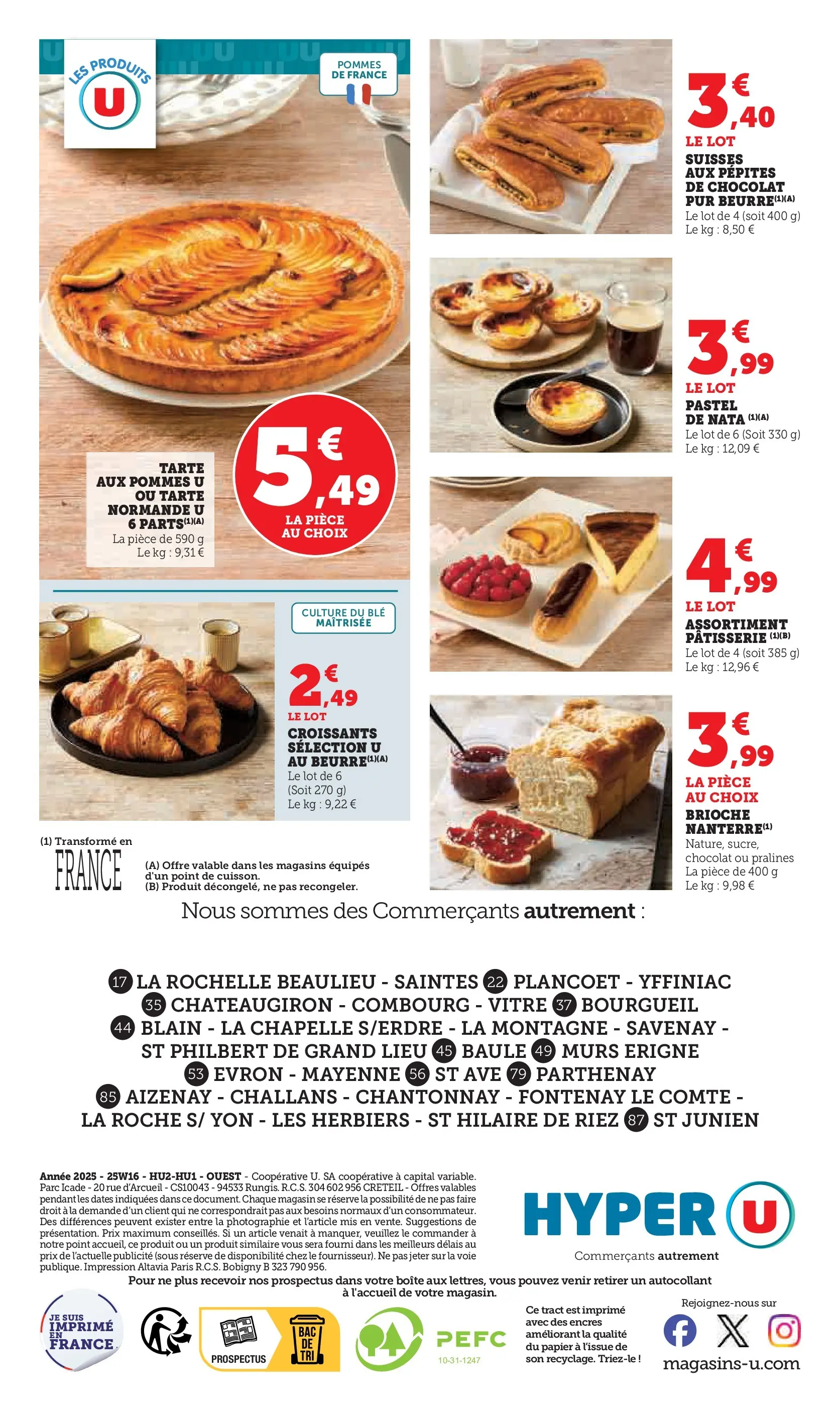 Hyper U - Le marché à prix bas ! à partir du 09/11/2025 - promo en ligne | Page: 8