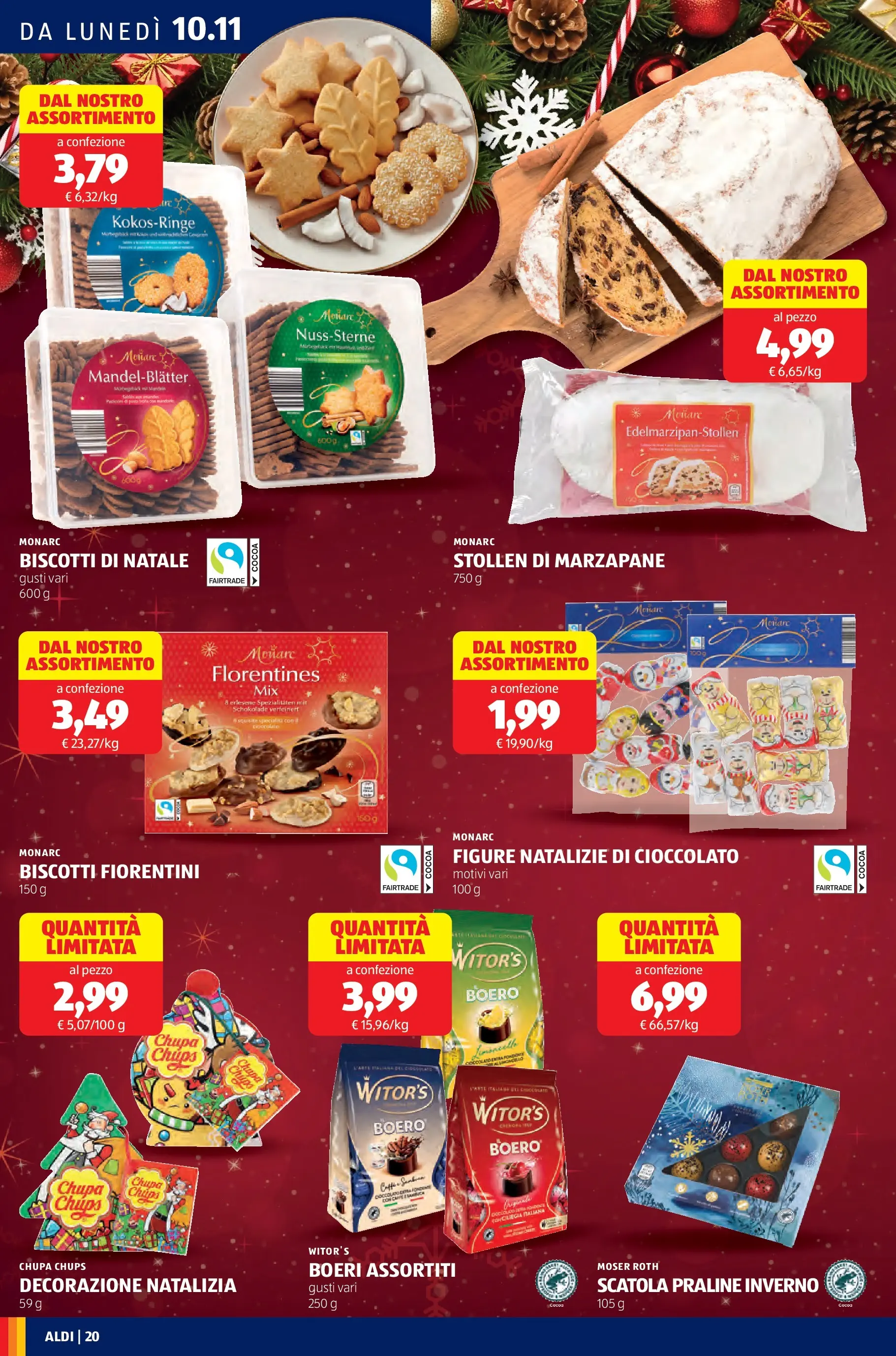 Nuovo Aldi - Black November dal 09/11/2025 > offerte anteprima 🛍️ | Pagina: 20 | Prodotti: Cioccolato, Biscotti, Scatola