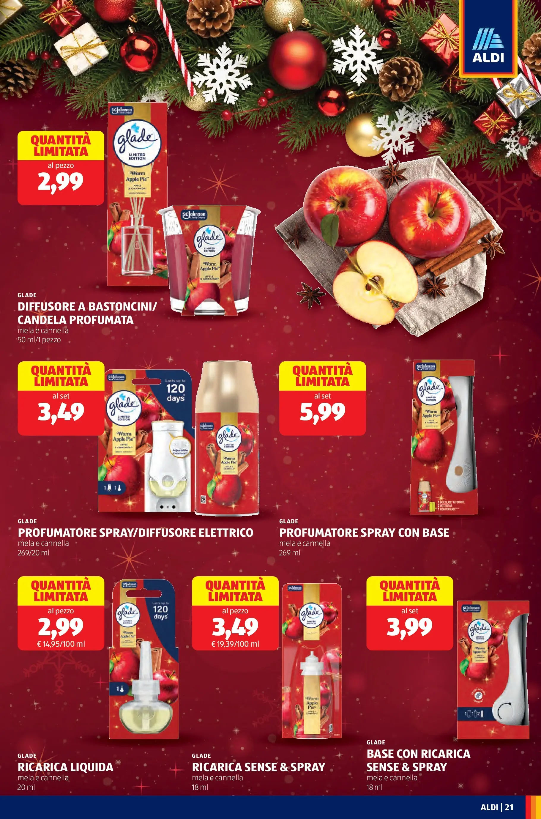 Nuovo Aldi - Black November dal 09/11/2025 > offerte anteprima 🛍️ | Pagina: 21 | Prodotti: Candela