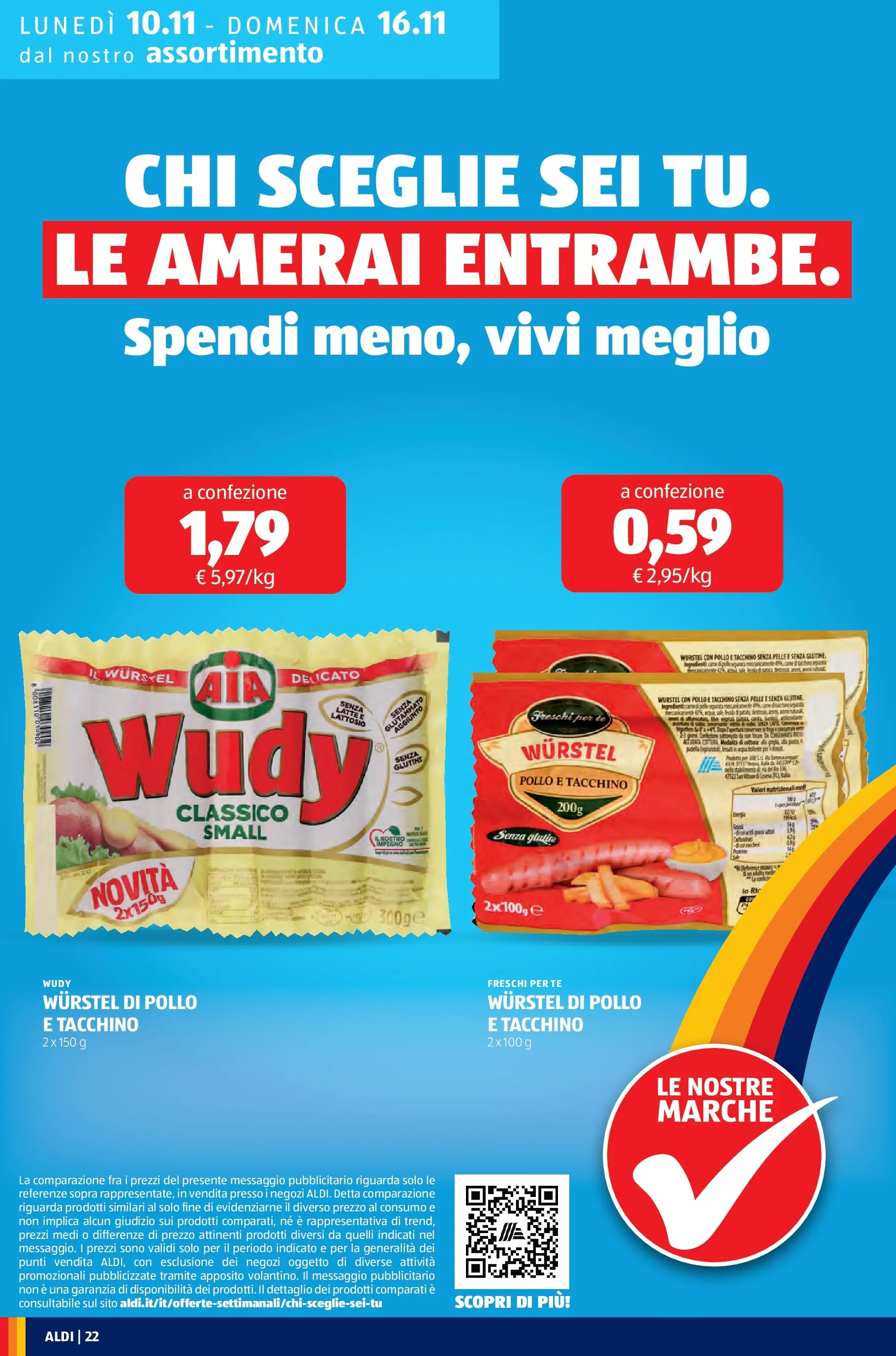 Nuovo Aldi - Black November dal 09/11/2025 > offerte anteprima 🛍️ | Pagina: 22 | Prodotti: Pollo, Tè, Tacchino, Wurstel