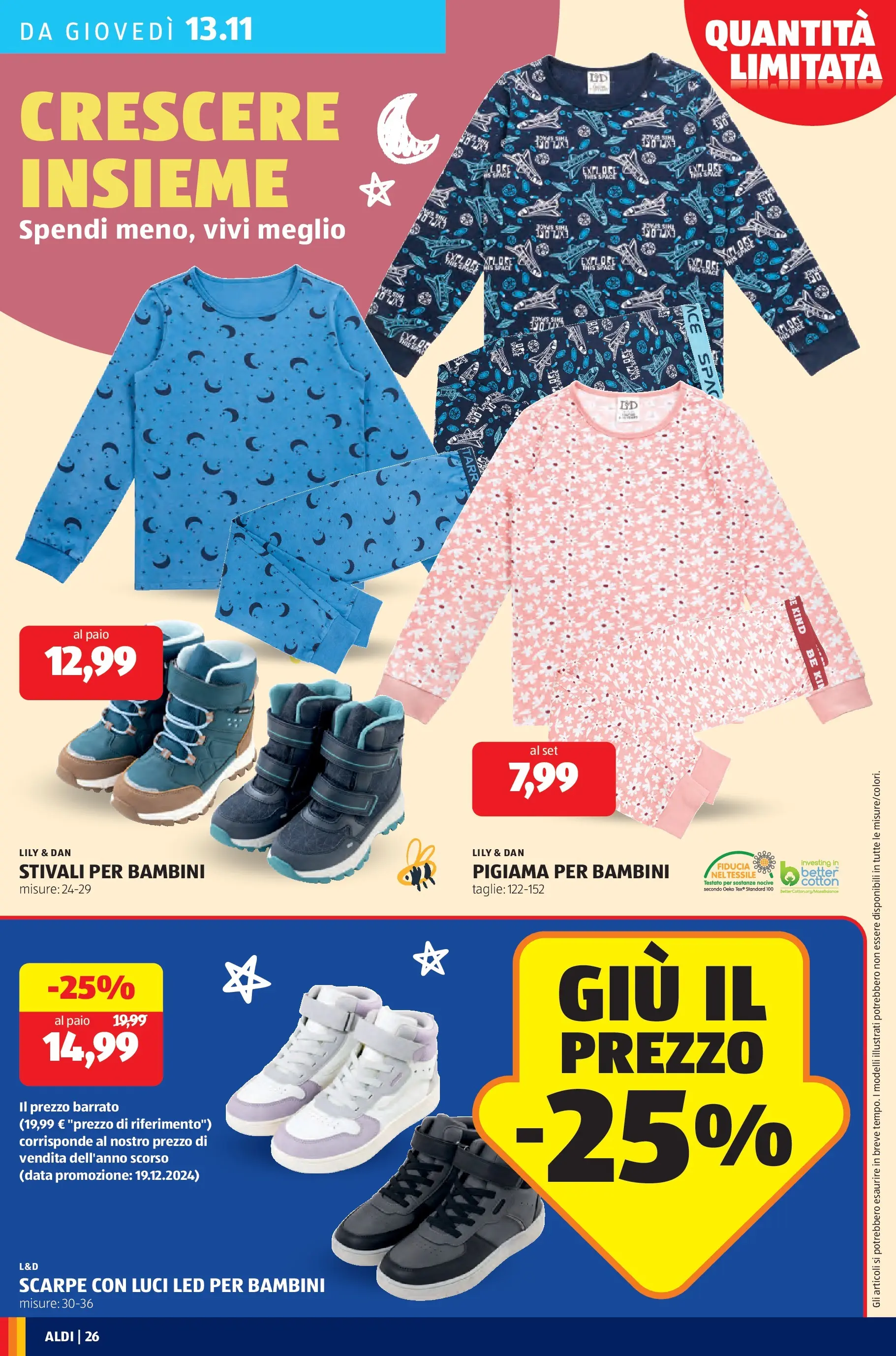 Nuovo Aldi - Black November dal 09/11/2025 > offerte anteprima 🛍️ | Pagina: 26 | Prodotti: Sneakers, Stivali, Scarpe, Data