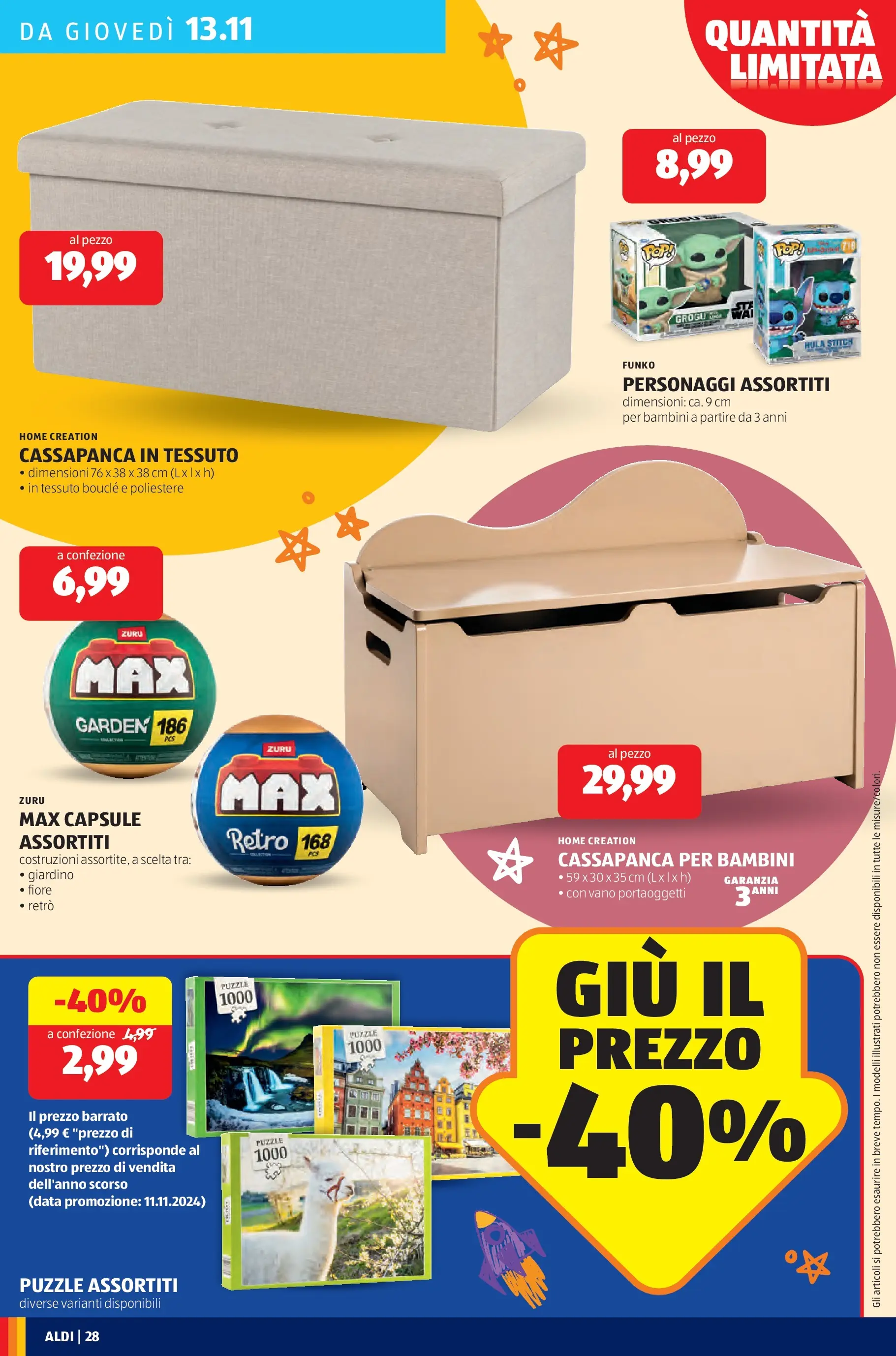 Nuovo Aldi - Black November dal 09/11/2025 > offerte anteprima 🛍️ | Pagina: 28 | Prodotti: Data
