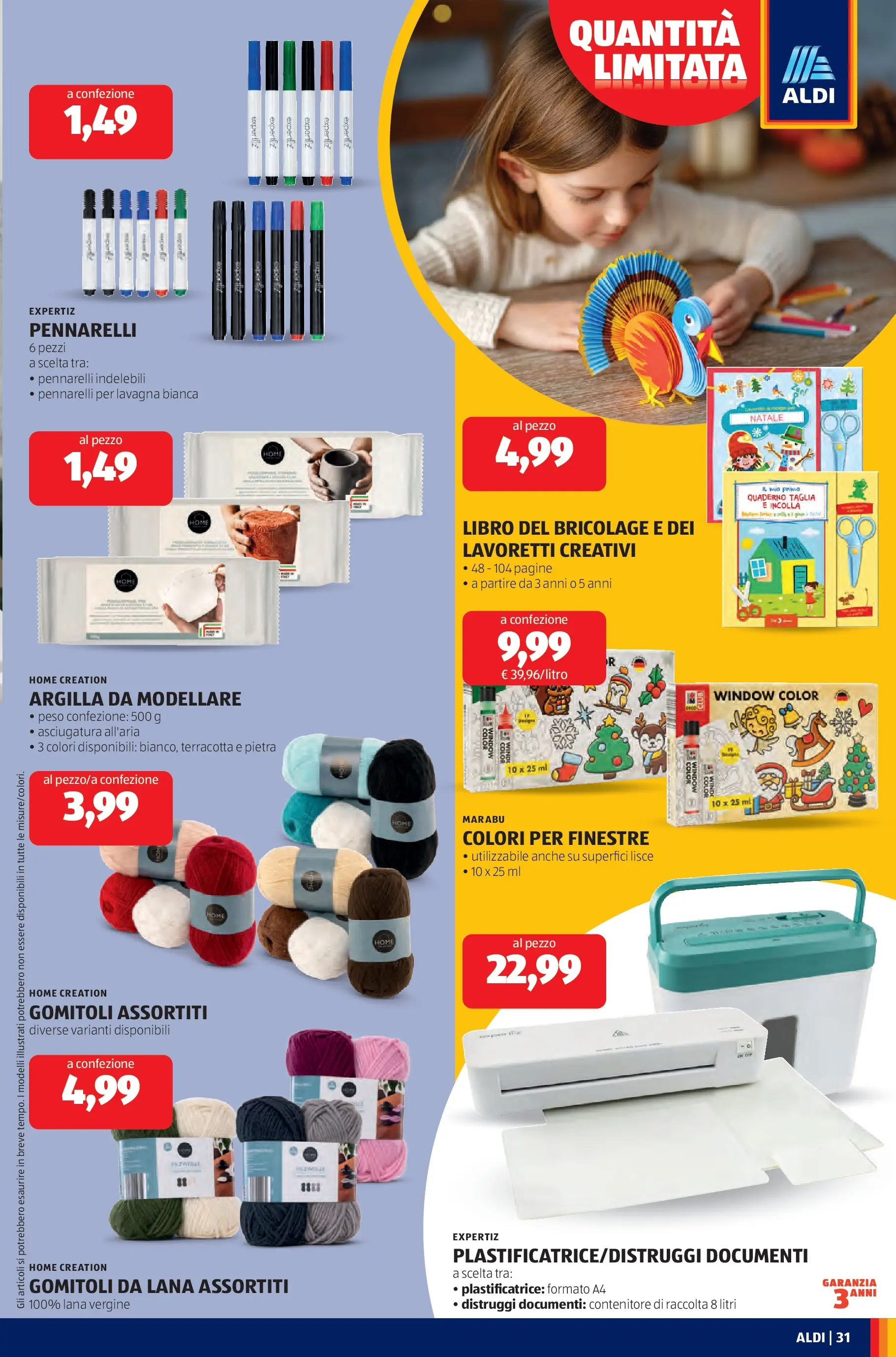 Nuovo Aldi - Black November dal 09/11/2025 > offerte anteprima 🛍️ | Pagina: 31 | Prodotti: Contenitore, Quaderno, Pennarelli