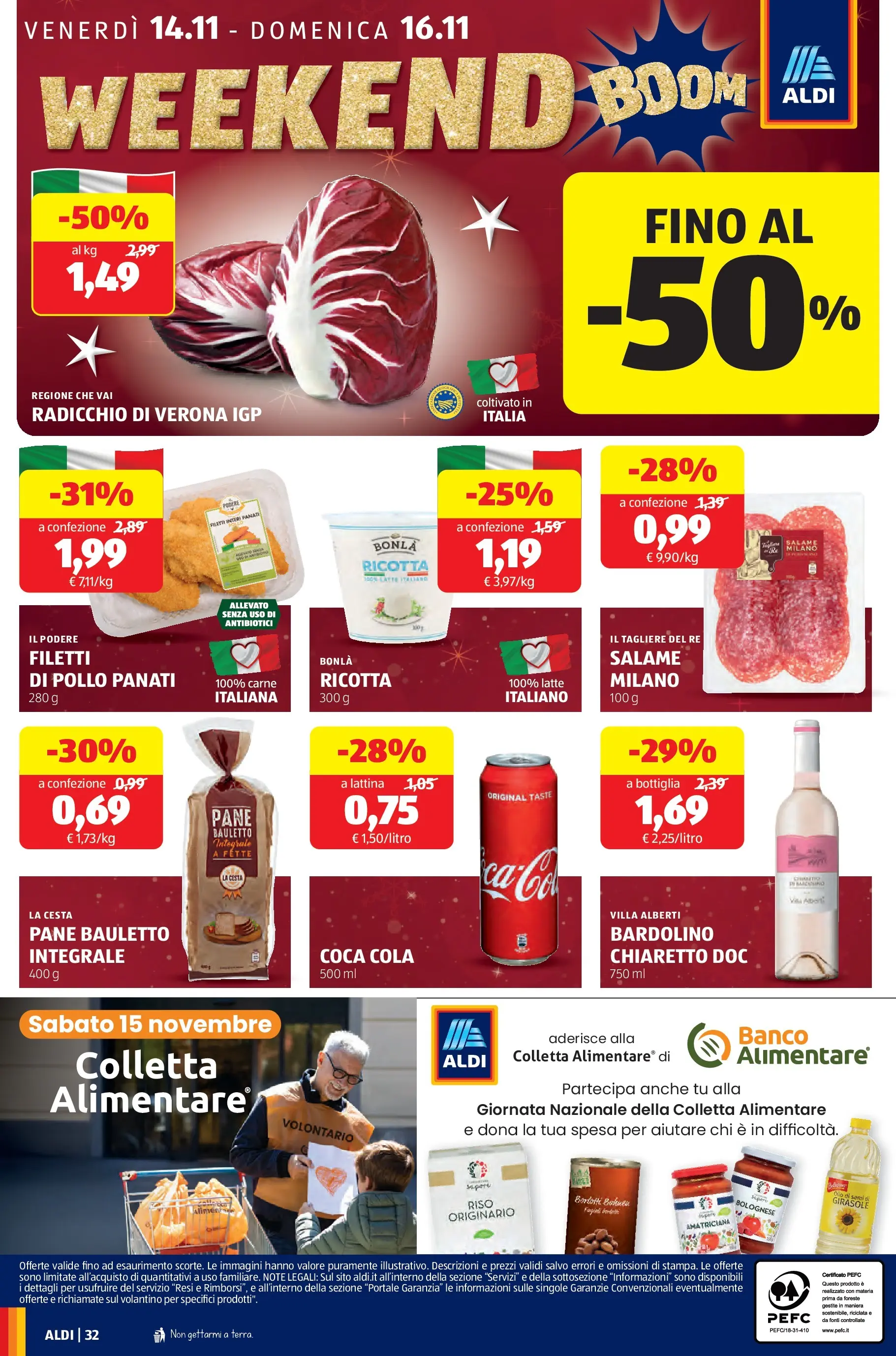 Nuovo Aldi - Black November dal 09/11/2025 > offerte anteprima 🛍️ | Pagina: 32 | Prodotti: Salame, Pollo, Tagliere, Ricotta