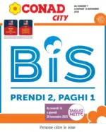 Conad City BIS Prendi 2, paghi 1 - al 13.11.2025