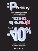 Pinalli Black Friday - al 09.11.2025