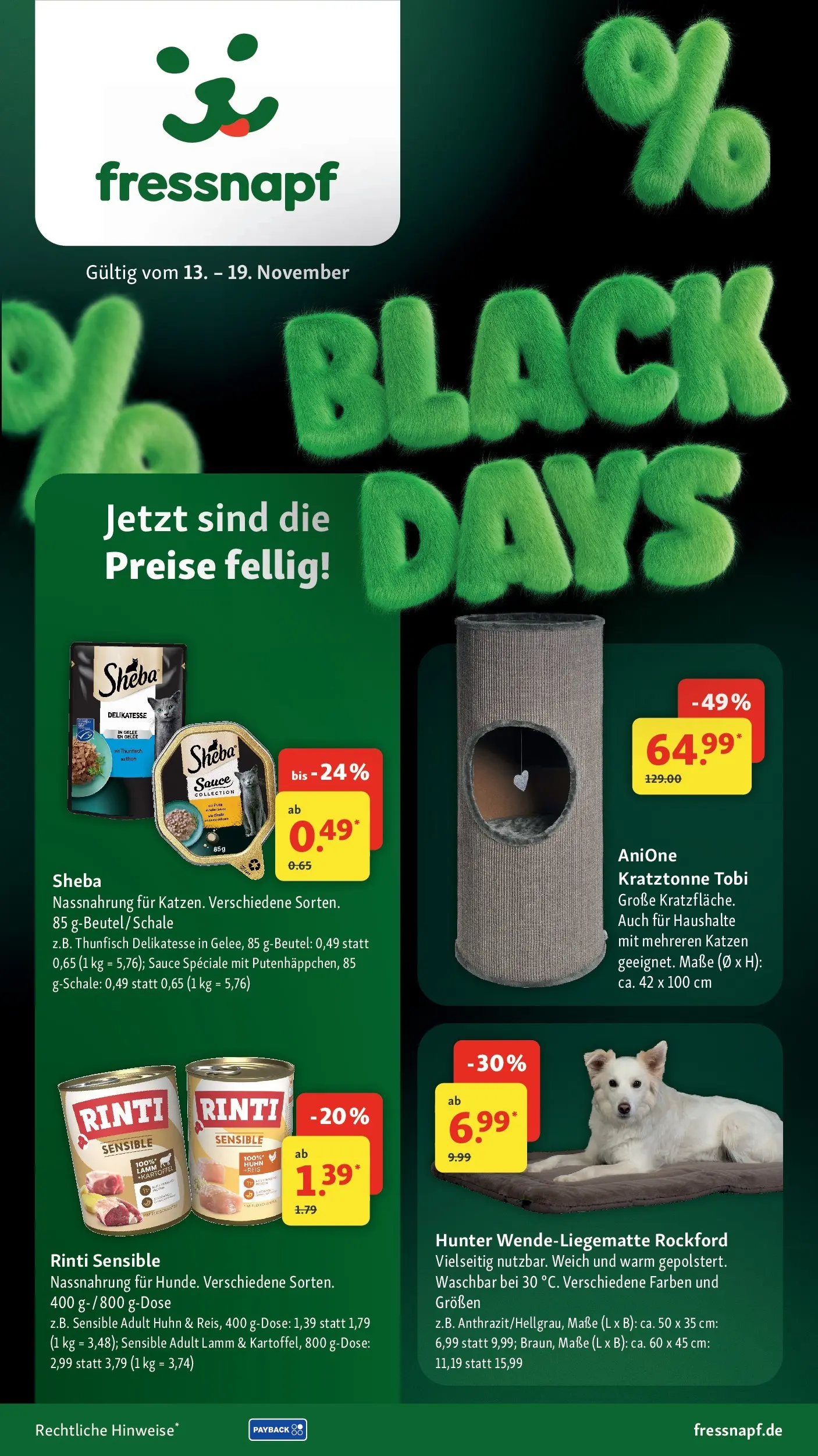 Fressnapf - Fressnapf: Black Days! (ab 12.11.2025) zum Blättern | Seite: 1