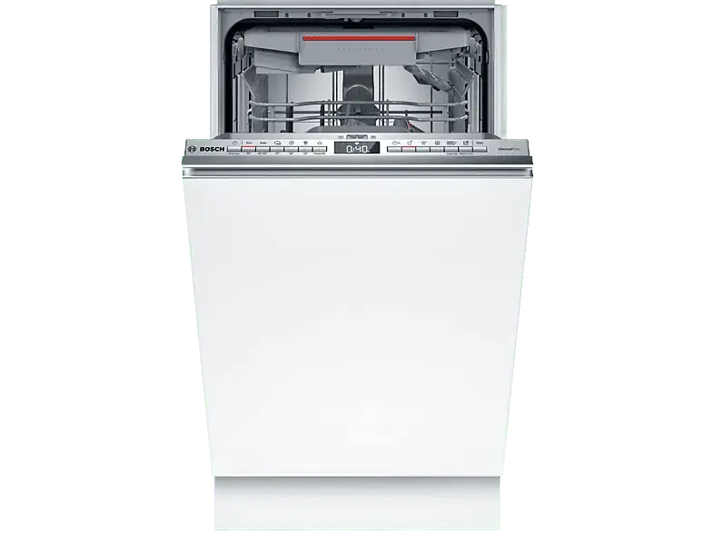 Bosch SPV4HMX49E Serie 4 Geschirrspüler (vollintegrierbar, Besteckschublade, 448 mm breit, 44 dB(A), E, Verzinkt)