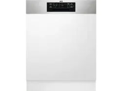 AEG FEE7571APM Serie 7000 mit GlassCare Geschirrspüler (integrierbar, Besteckschublade, 596 mm breit, 44 dB(A), B, Edelstahl)