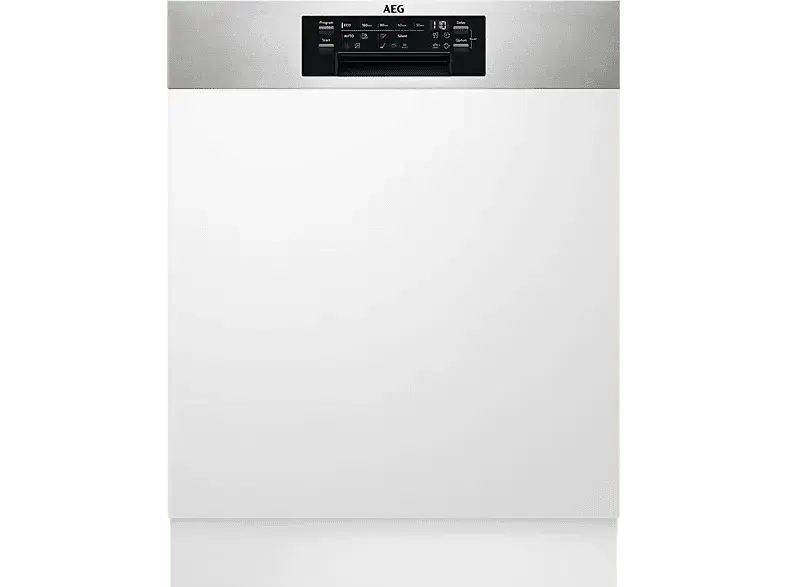 AEG FEE7571APM Serie 7000 mit GlassCare Geschirrspüler (integrierbar, Besteckschublade, 596 mm breit, 44 dB(A), B, Edelstahl)