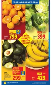 Lidl újság érvényessége 2025.11.12-ig