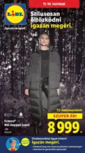 Lidl újság érvényessége 2025.11.12-ig-