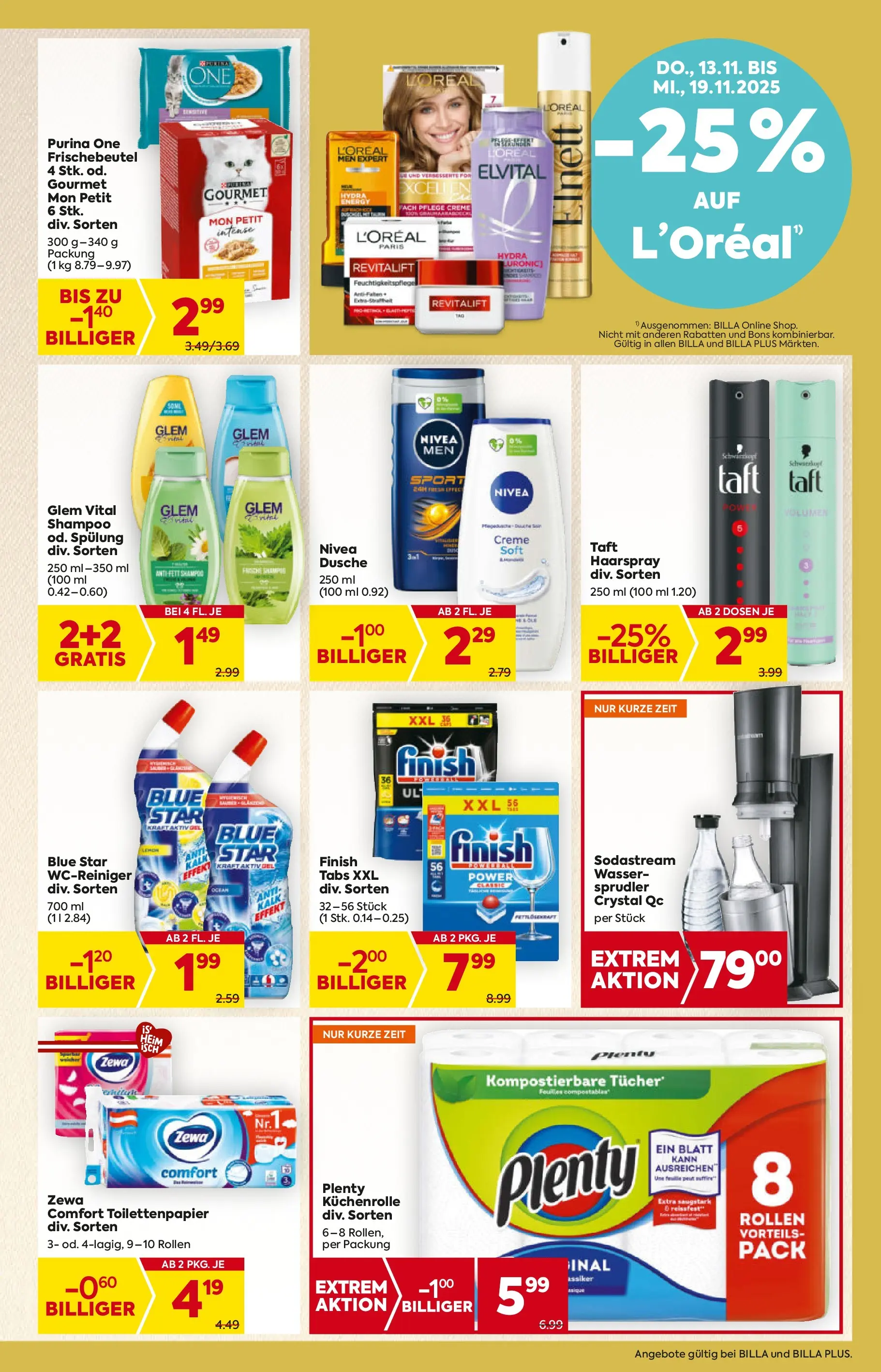 Billa - BILLA: Flugblatt gültig bei BILLA & BILLA PLUS ab 12.11.2025 - Angebote, Prospekt | Seite: 19