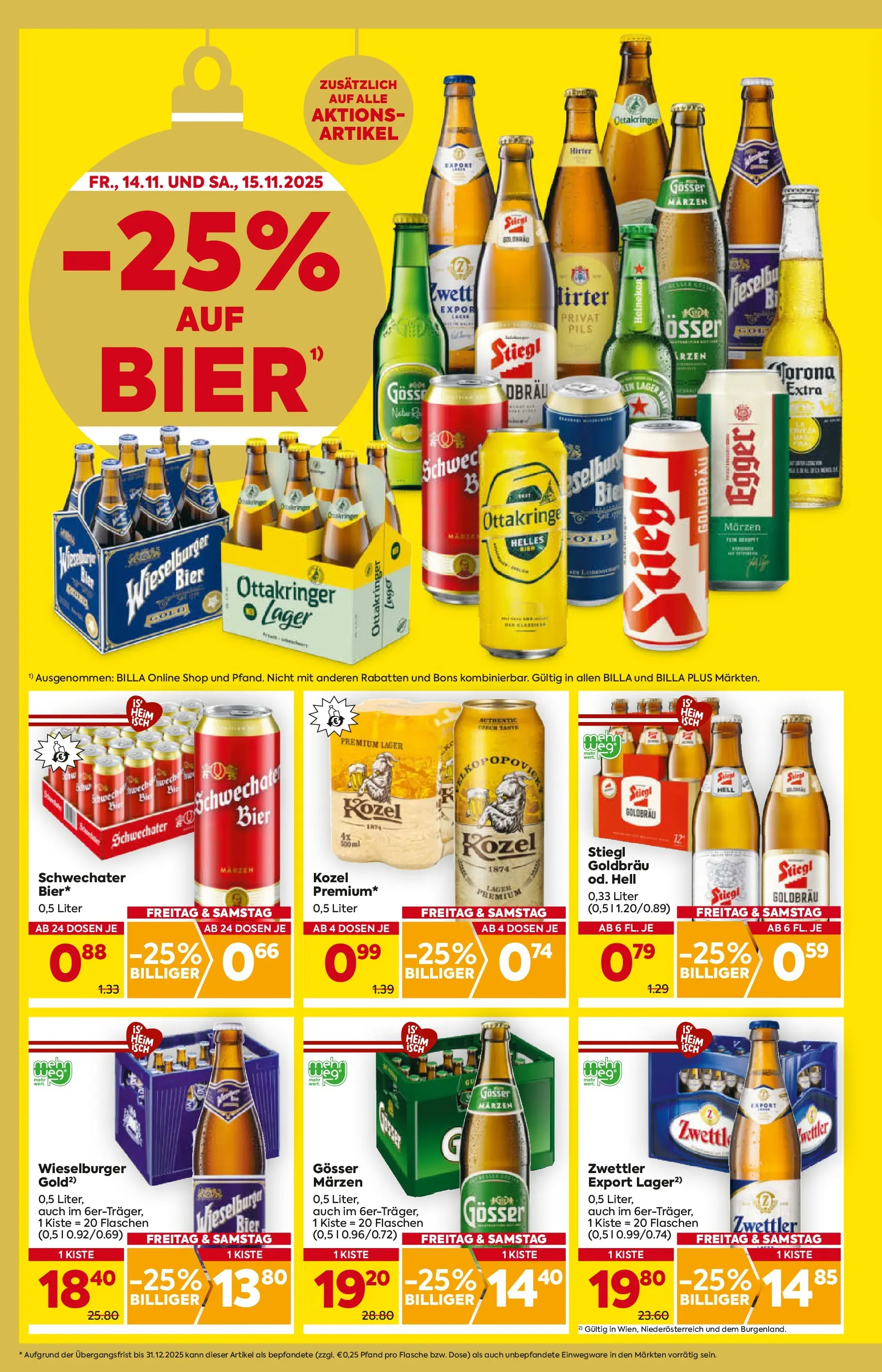 Billa - BILLA: Flugblatt gültig bei BILLA & BILLA PLUS ab 12.11.2025 - Angebote, Prospekt | Seite: 2