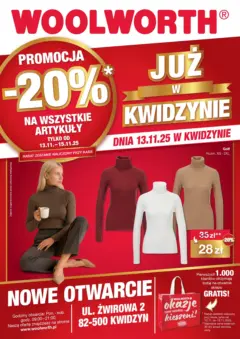 Pogląd oferty "Woolworth Gazetka - Już w Kwidzyn" - ważna od 13.11.2025