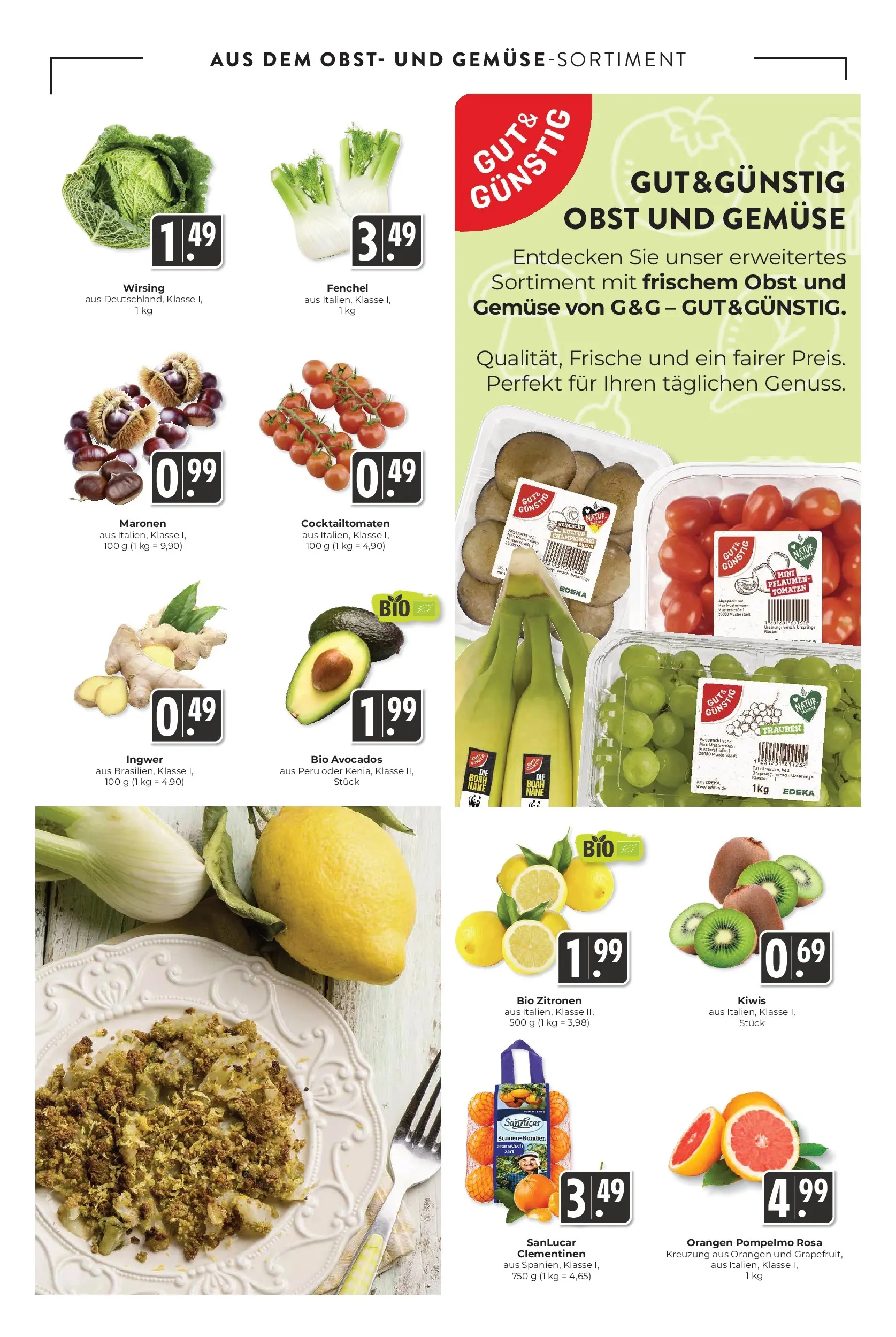 Entdecke - Hieber's Frischecenter: Meine Woche (ab 09.11.2025) zum Blättern | Seite: 8 | Produkte: Pflaumen, Orangen, Tomaten, Obst