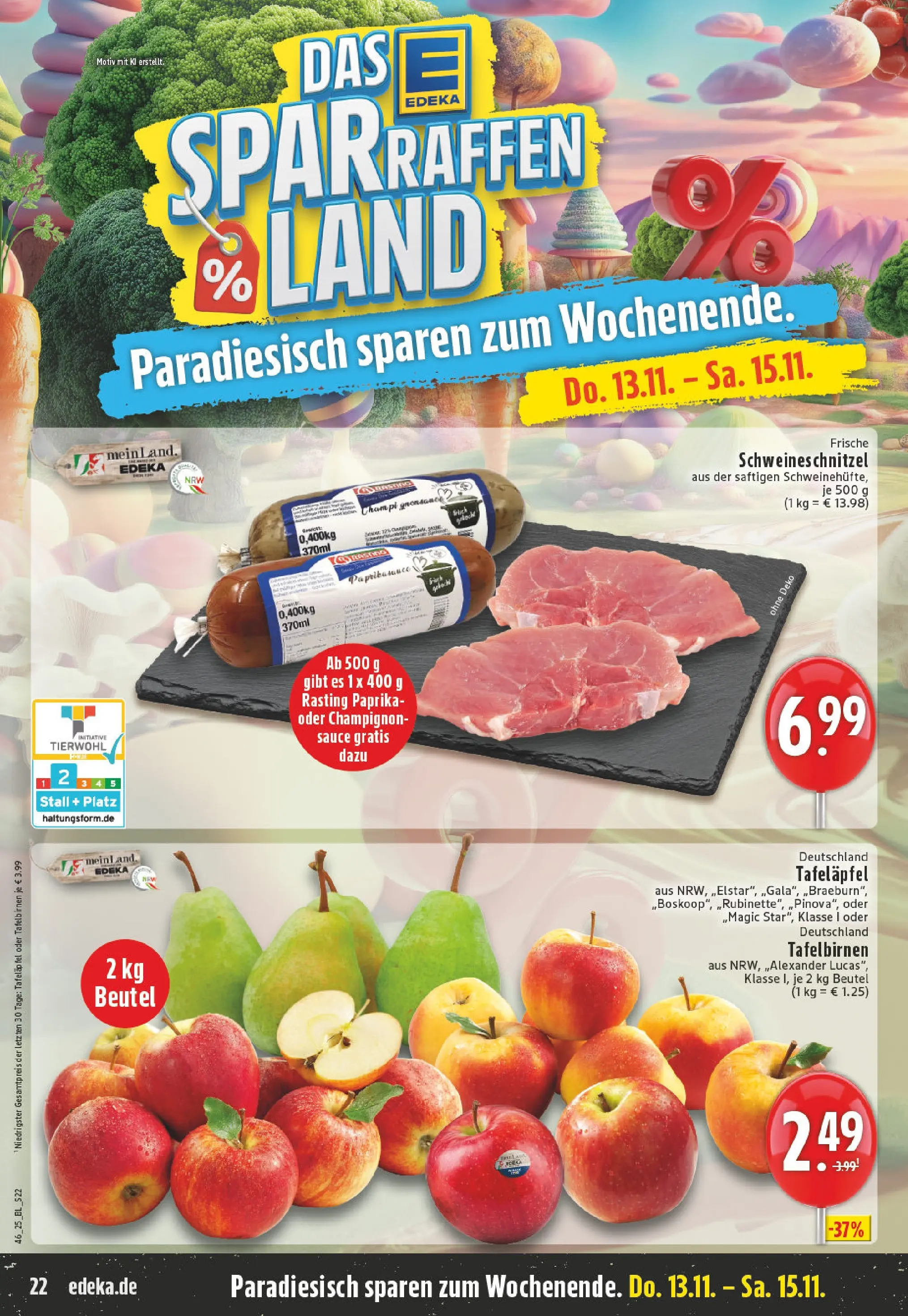 Edeka prospekt Langerwehe	 (ab 09.11.2025) » Angebote Online | Seite: 22