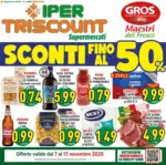 IperTriscount Sconti fino al 50% - al 17.11.2025