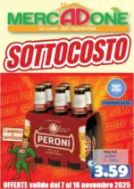 MercADone Sottocosto - al 16.11.2025