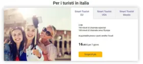 Per i turisti in italia
