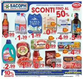 Sconti fino al 50%