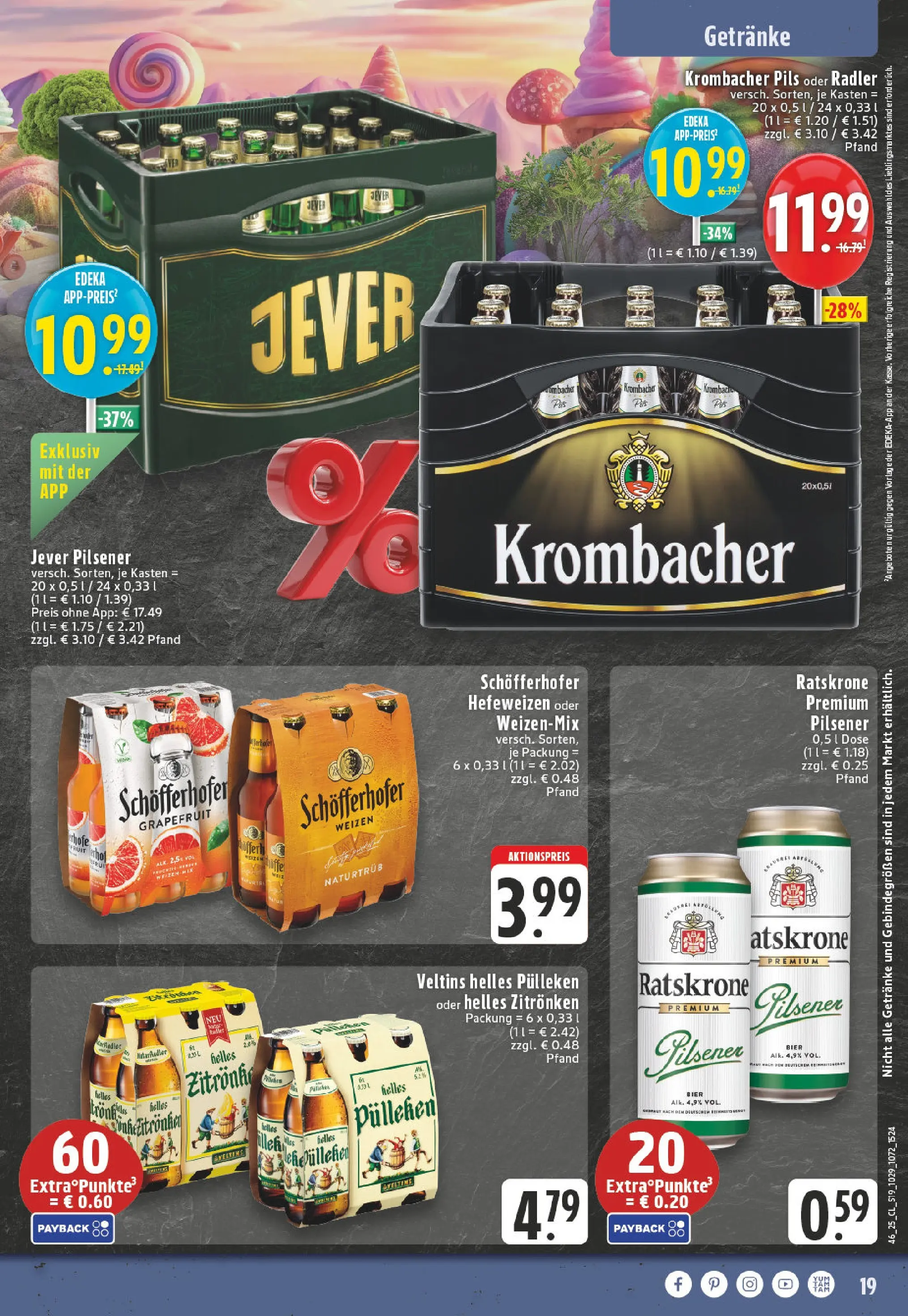 Edeka prospekt Moers	 (ab 09.11.2025) » Angebote Online | Seite: 19