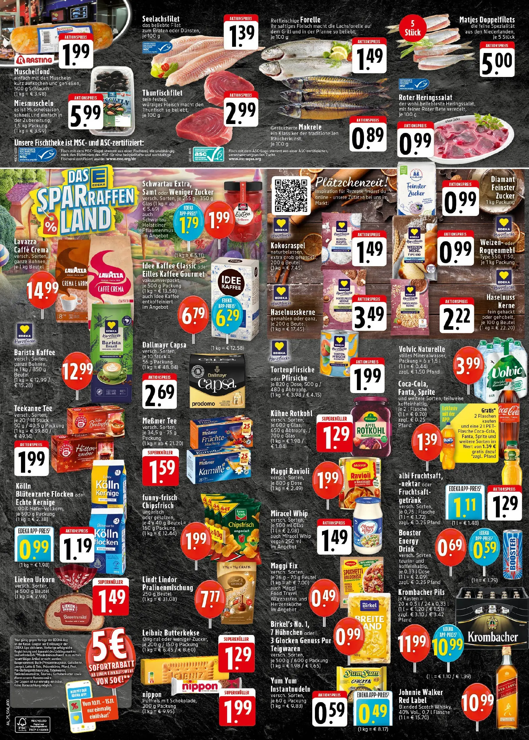 Edeka prospekt Bad Honnef	 (ab 10.11.2025) » Angebote Online | Seite: 4 | Produkte: Lavazza, Sprite, Maggi, Dressing