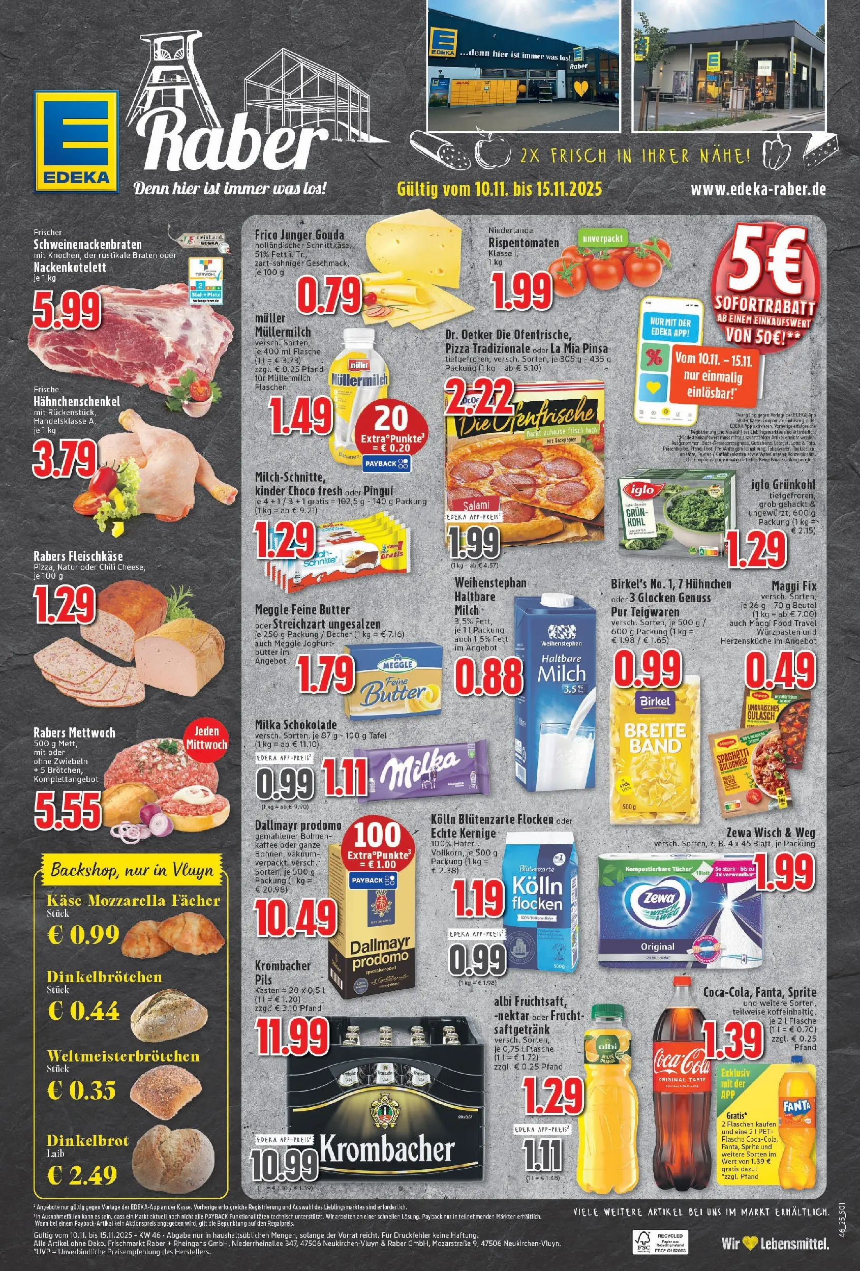 Edeka prospekt Neukirchen-Vluyn	 (ab 10.11.2025) » Angebote Online | Seite: 1 | Produkte: Maggi, Pils, Ofenfrische, Dallmayr