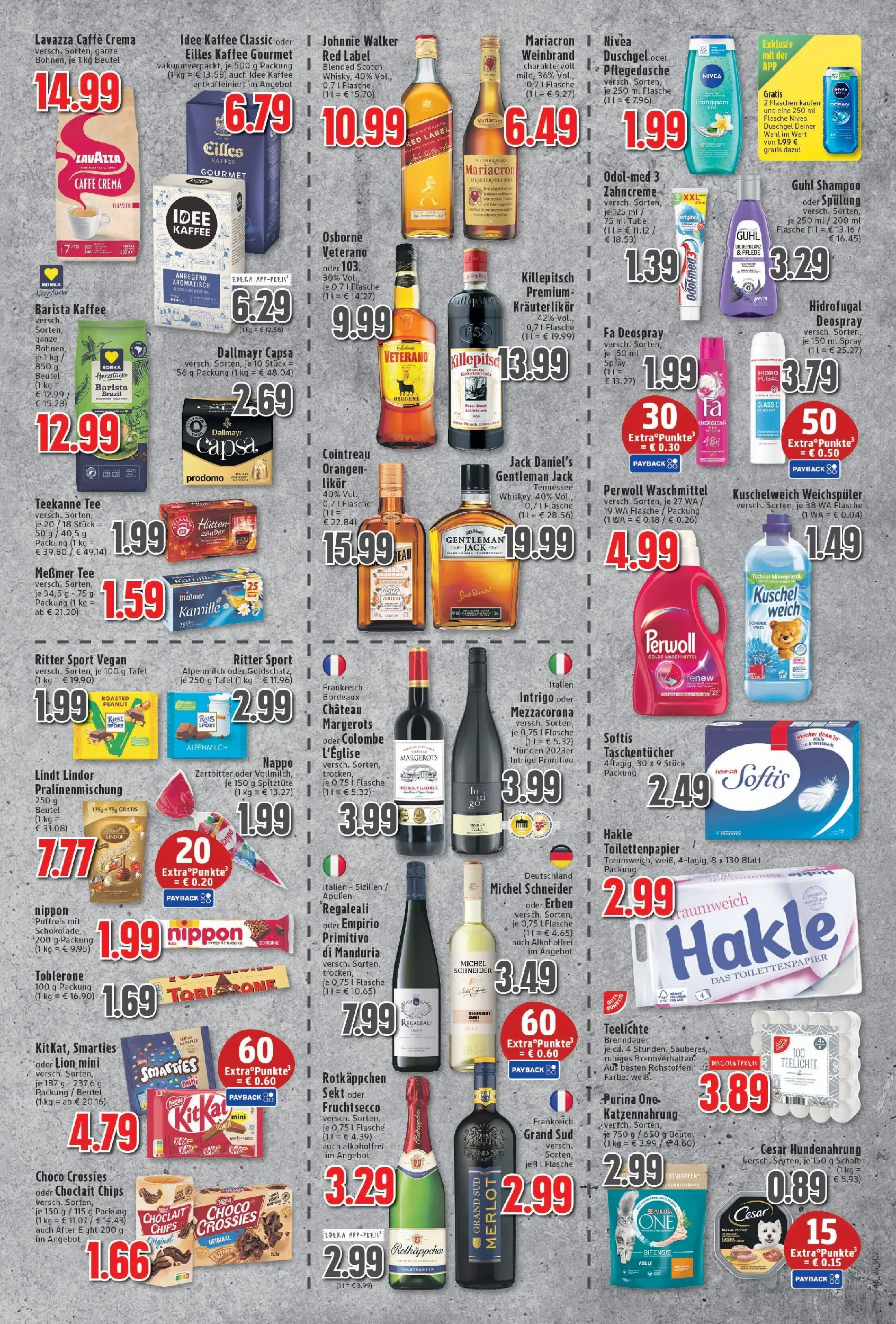 Edeka prospekt Neukirchen-Vluyn	 (ab 10.11.2025) » Angebote Online | Seite: 7 | Produkte: Kuschelweich, Weichspüler, Rotkäppchen, Whiskey
