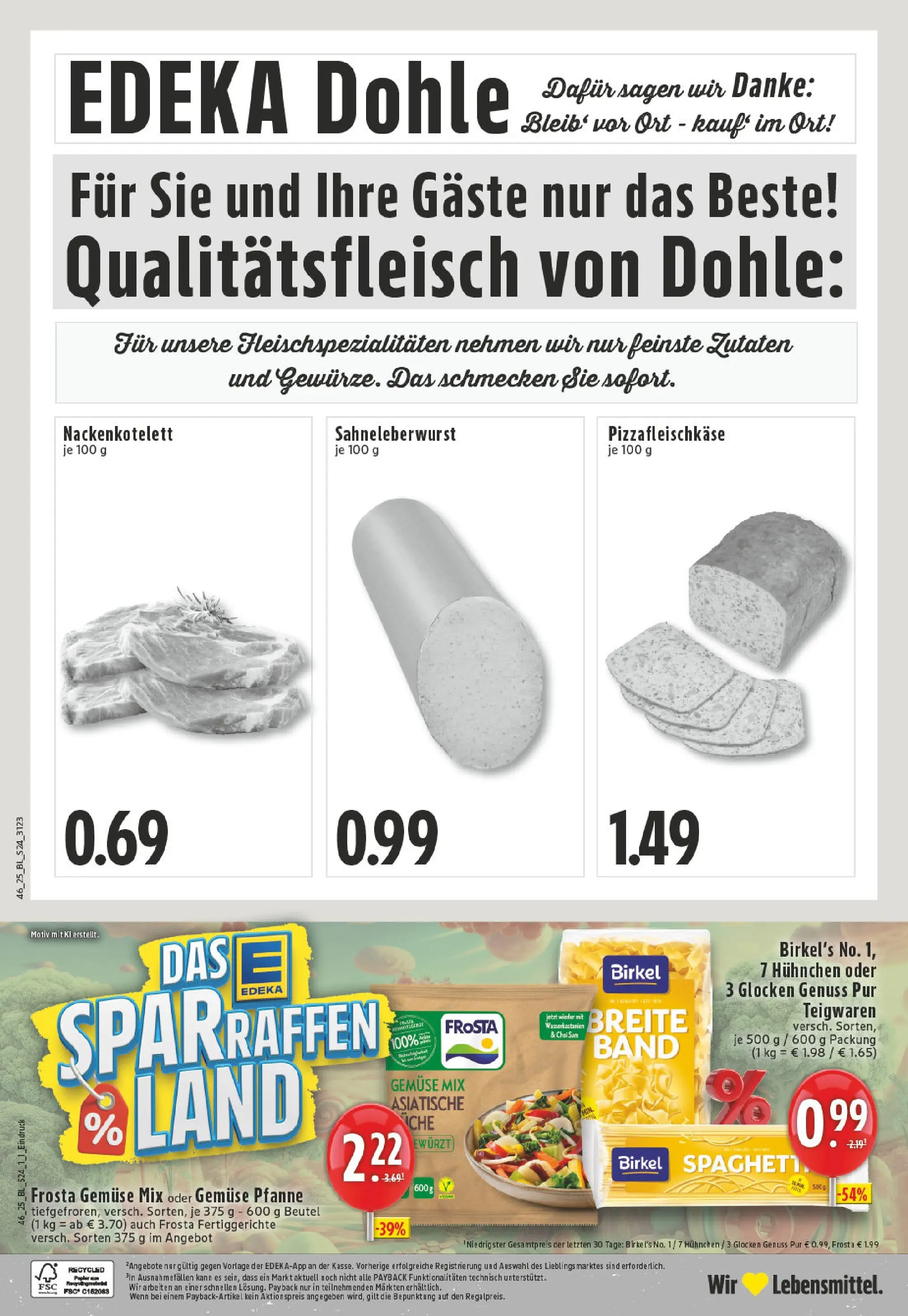 Edeka prospekt Hopsten	 (ab 09.11.2025) » Angebote Online | Seite: 24
