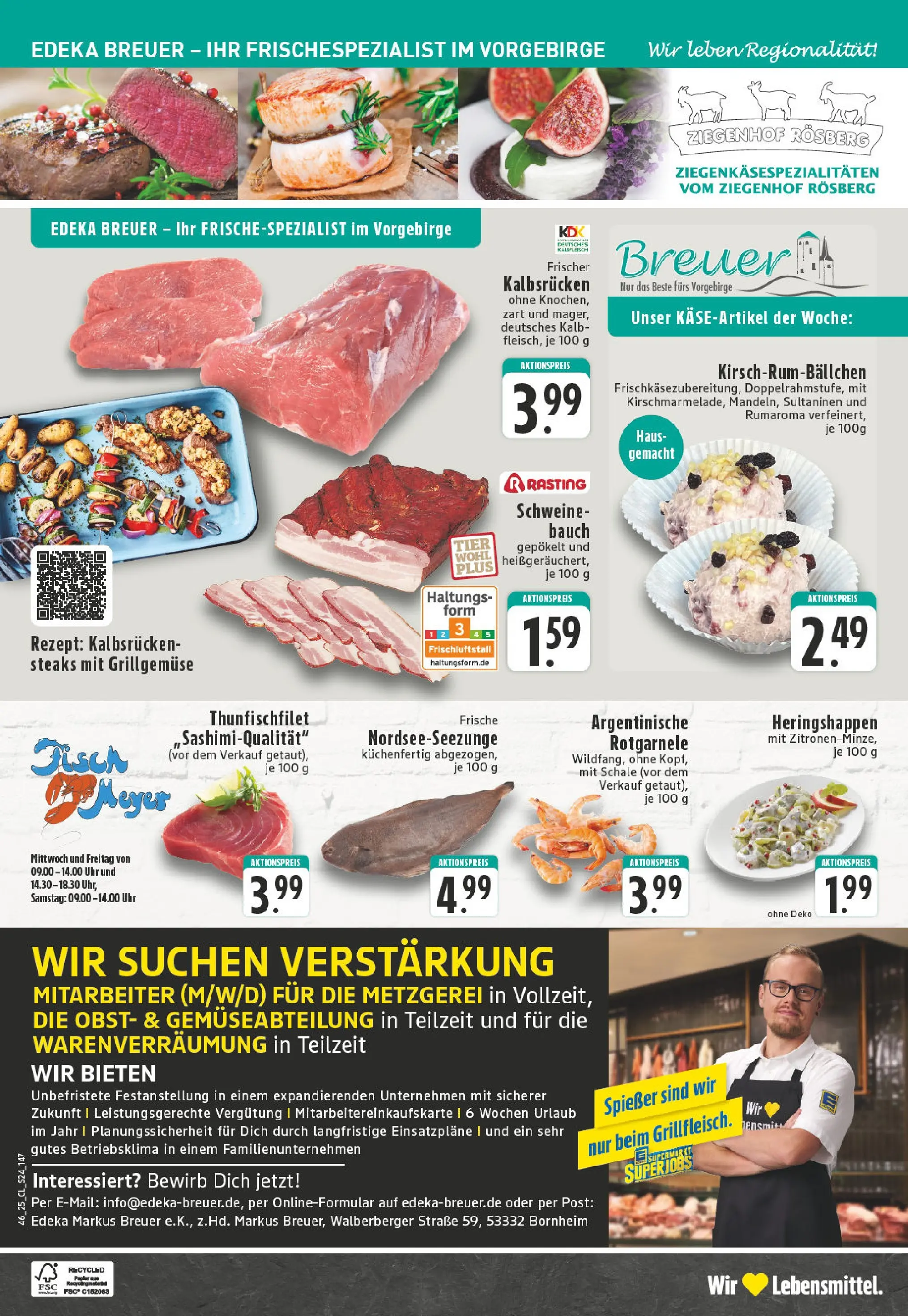 Edeka prospekt Bornheim-Walberberg	 (ab 10.11.2025) » Angebote Online | Seite: 24 | Produkte: Fisch, Obst, Uhr
