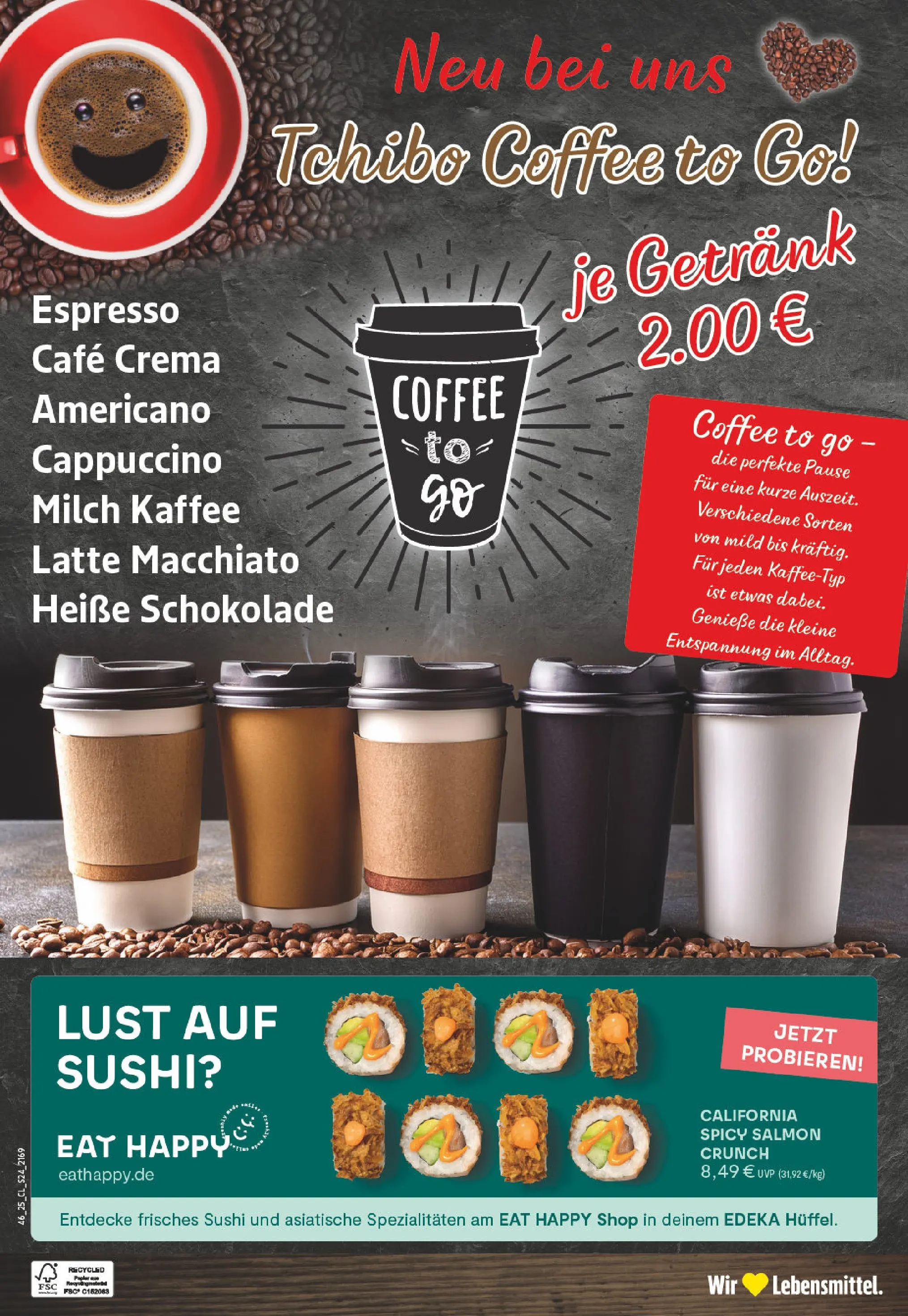 Edeka prospekt Swisttal-Odendorf	 (ab 10.11.2025) » Angebote Online | Seite: 24 | Produkte: Milch, Kaffee, Schokolade