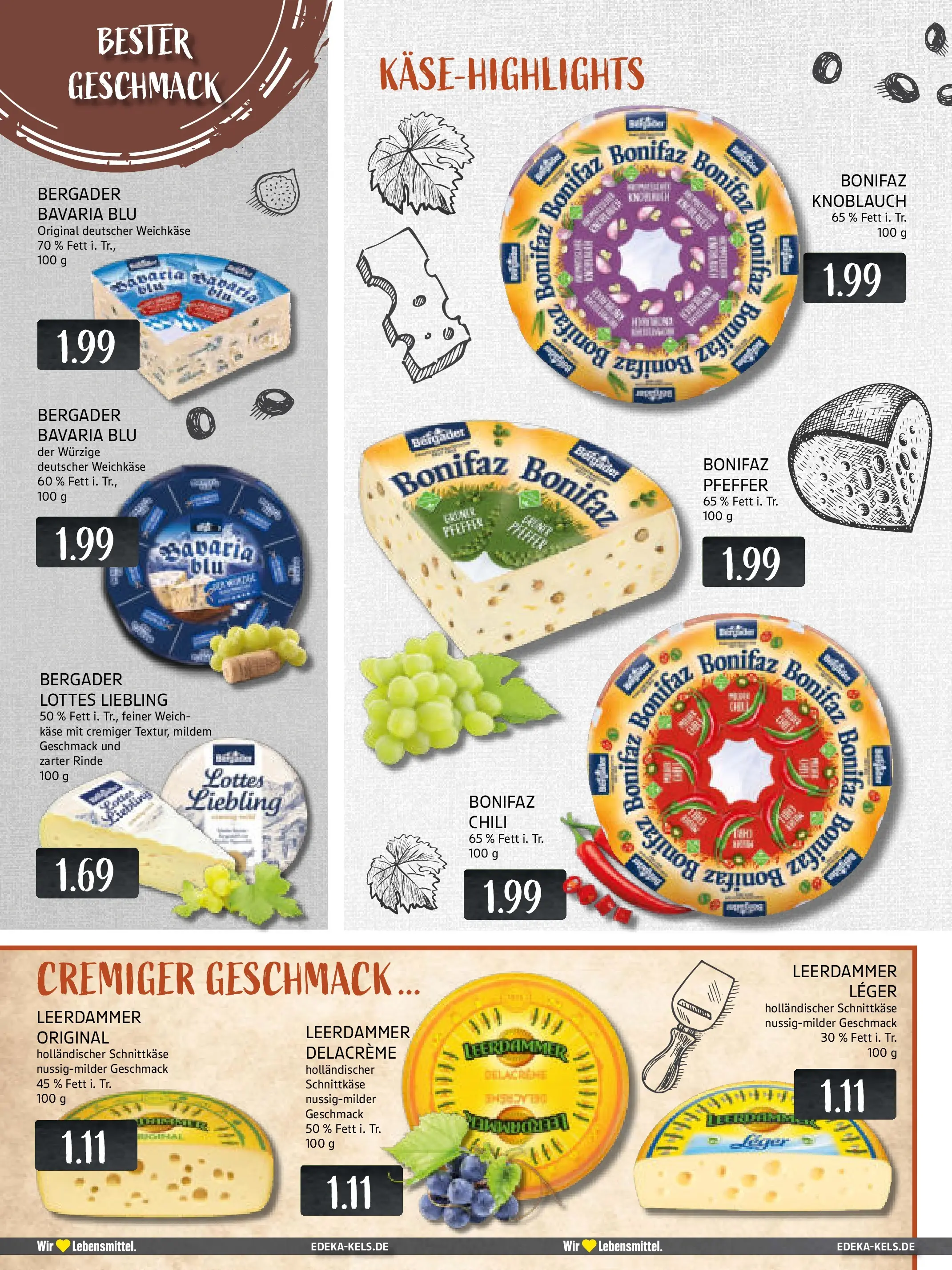 Edeka prospekt Essen	 (ab 09.11.2025) » Angebote Online | Seite: 6 | Produkte: Käse, Leerdammer, Pfeffer, Chili