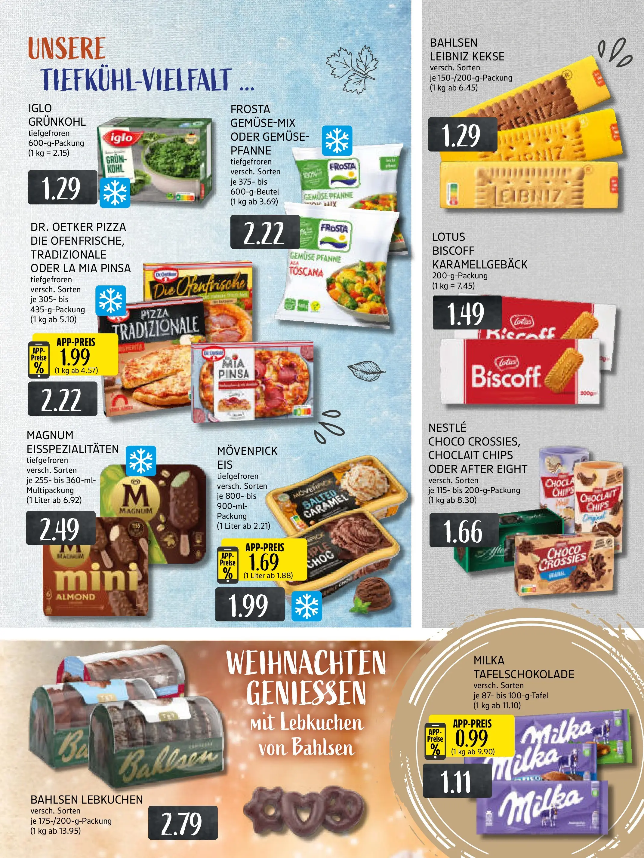 Edeka prospekt Essen	 (ab 09.11.2025) » Angebote Online | Seite: 13 | Produkte: Iglo, Frosta, Chips, Eis