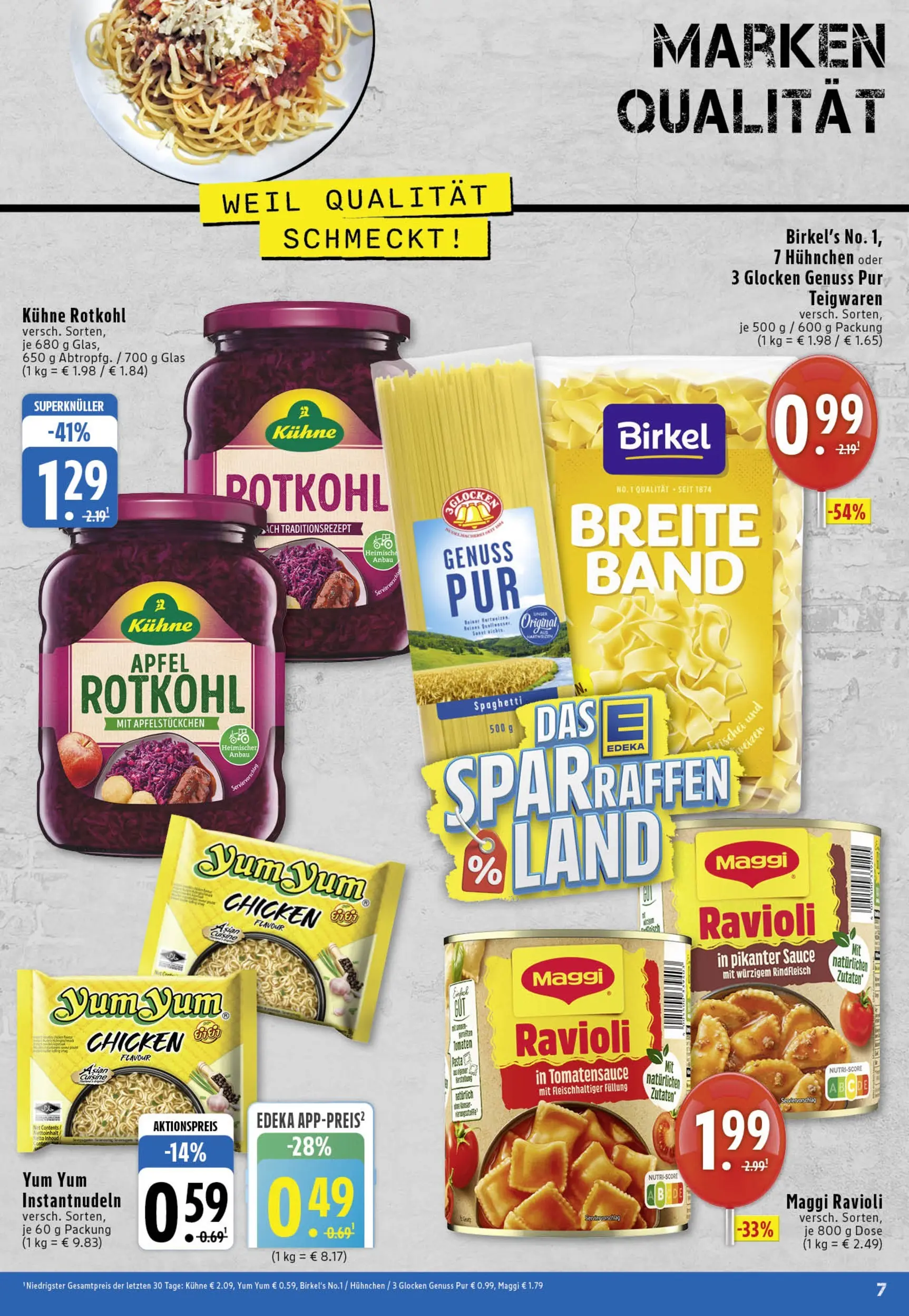 Edeka prospekt Köln	 (ab 09.11.2025) » Angebote Online | Seite: 7 | Produkte: Maggi, Rotkohl, Äpfel, Tomaten