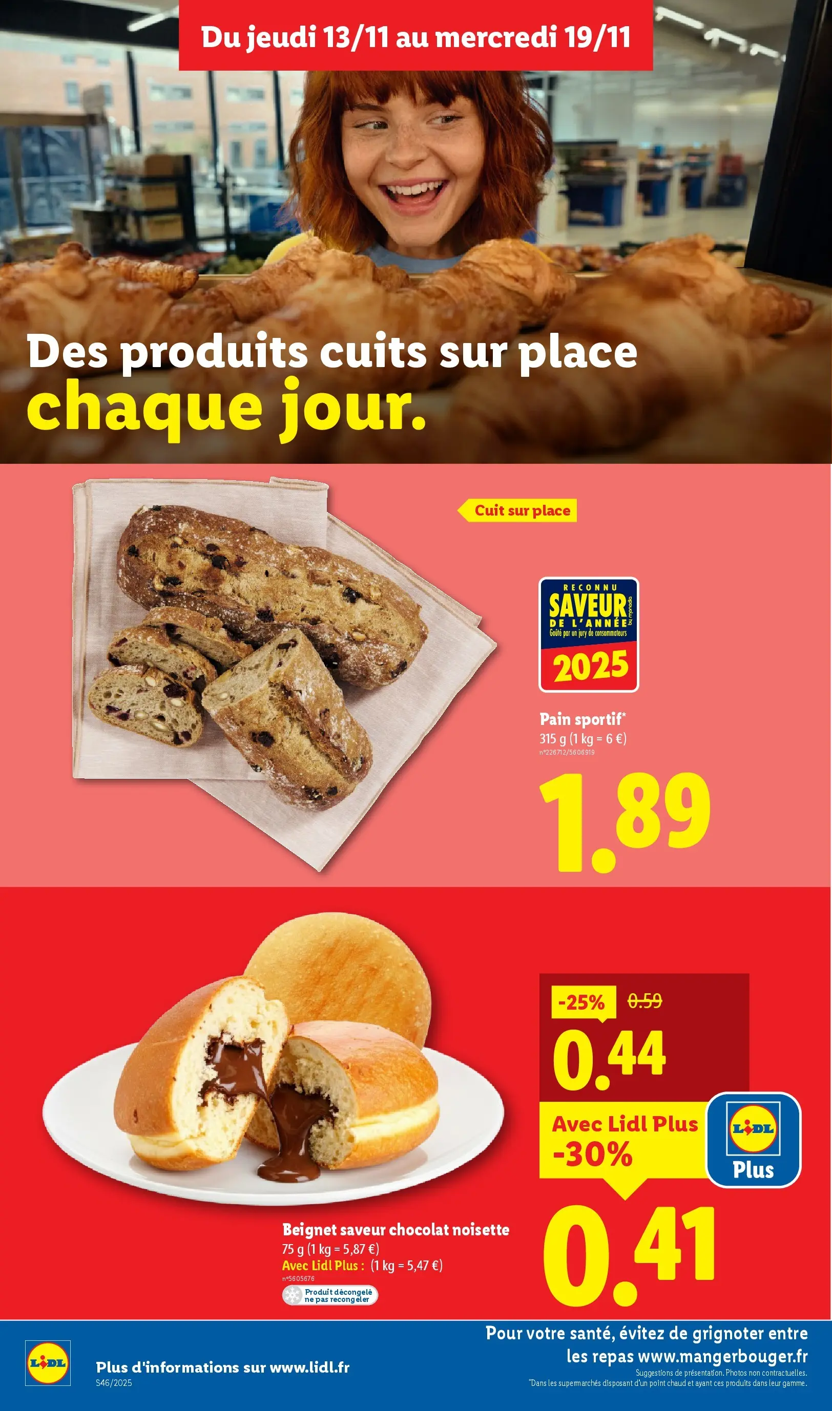 Catalogue LIDL du 09/11/2025 | Promo prospectus en ligne | Page: 10 Catalogue LIDL du 09/11/2025 | Promo prospectus en ligne | Page: 10