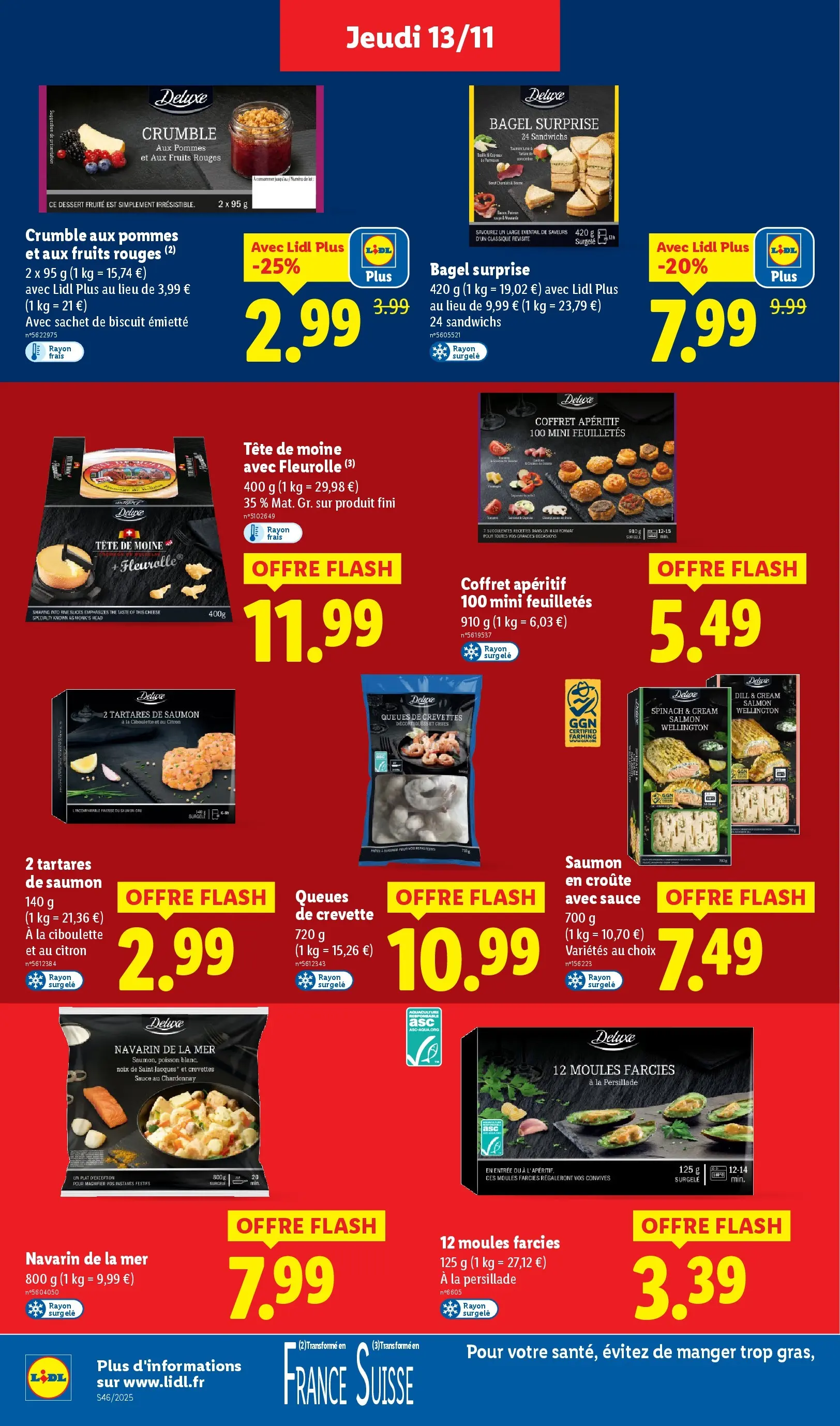 Catalogue LIDL du 09/11/2025 | Promo prospectus en ligne | Page: 22 Catalogue LIDL du 09/11/2025 | Promo prospectus en ligne | Page: 22
