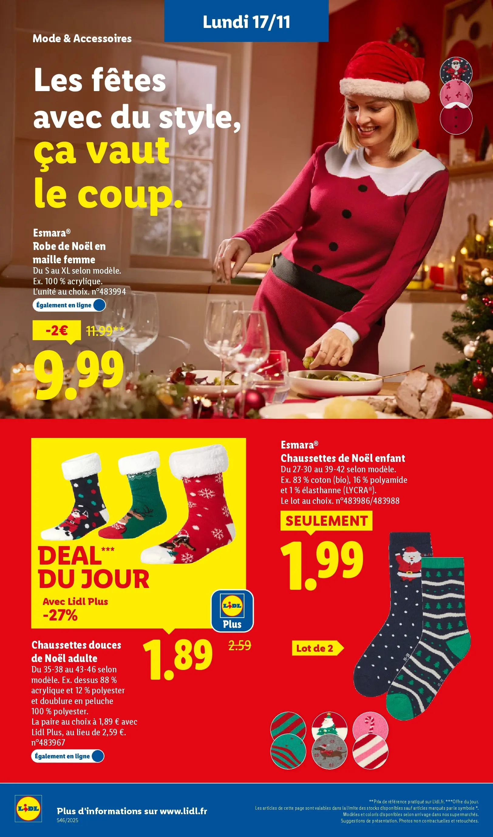 Catalogue LIDL du 09/11/2025 | Promo prospectus en ligne | Page: 60 Catalogue LIDL du 09/11/2025 | Promo prospectus en ligne | Page: 60